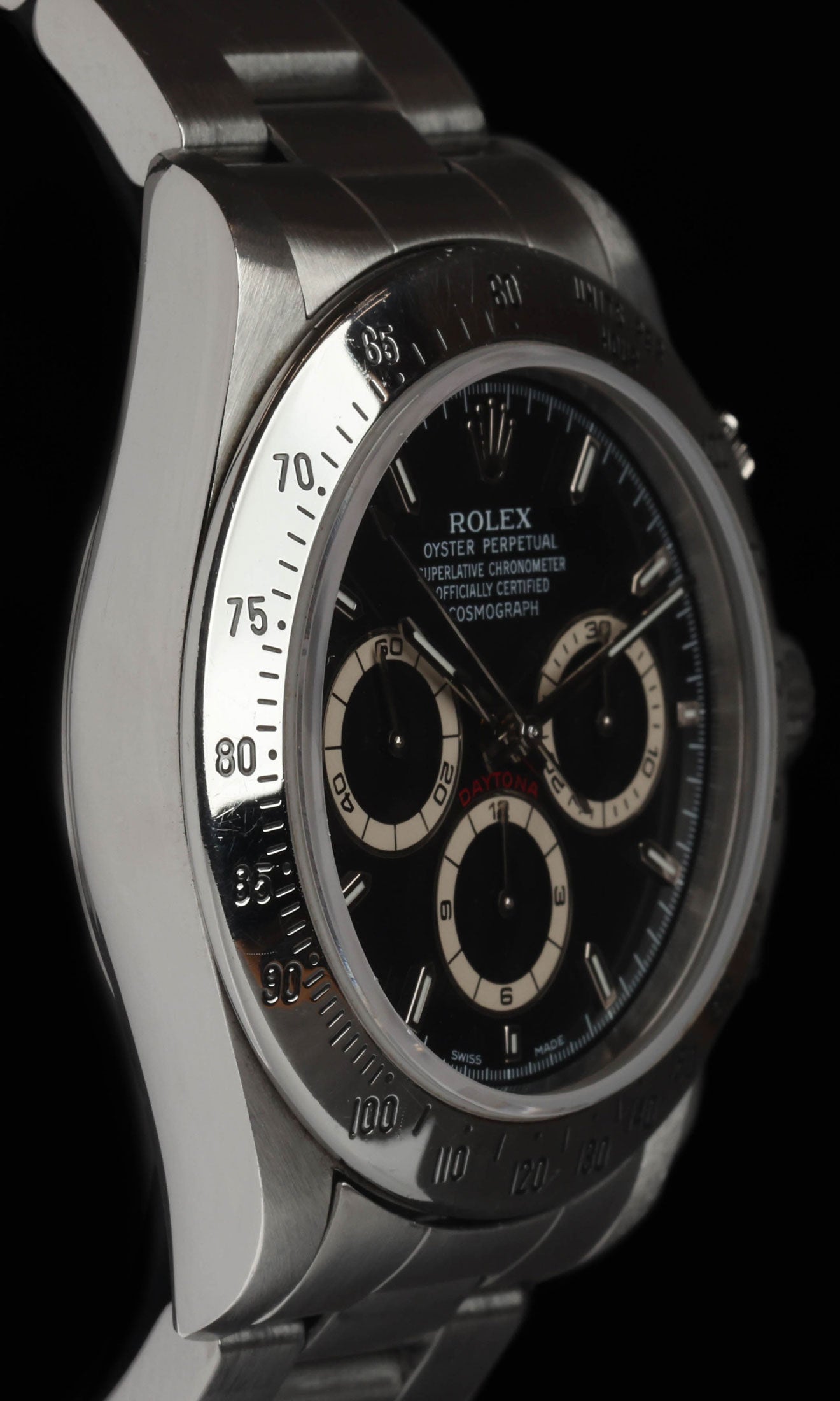 Pre-owned vintage Rolex Daytona Cosmograph 16520 'Zenith' 40mm 1991 | Crown Vintage Watches