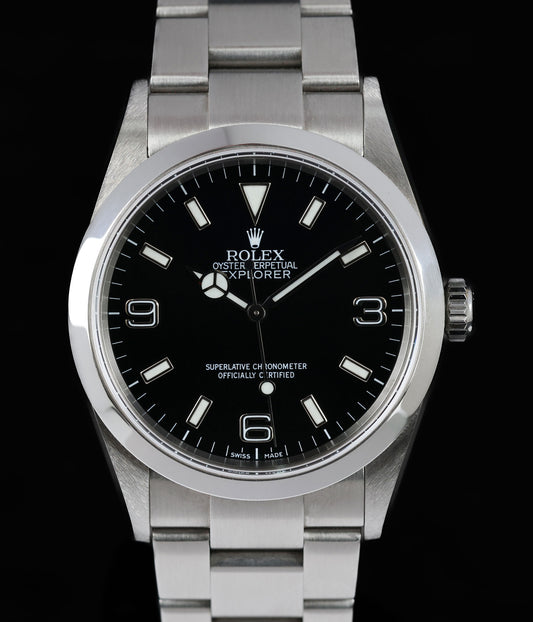 Vintage Rolex Explorer 1 36MM 114270 | 2000 | Crown Vintage Watches