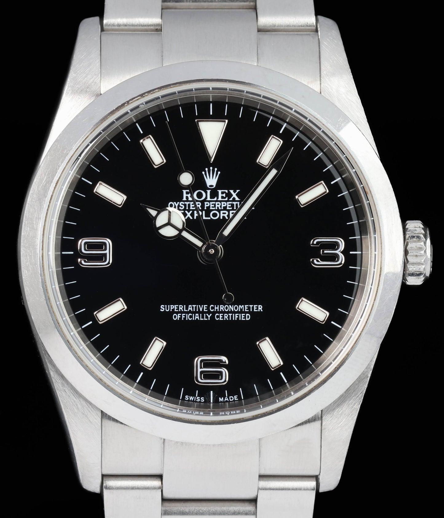 Pre-owned vintage Rolex Explorer I 114270 36mm 2004 | Crown Vintage Watches