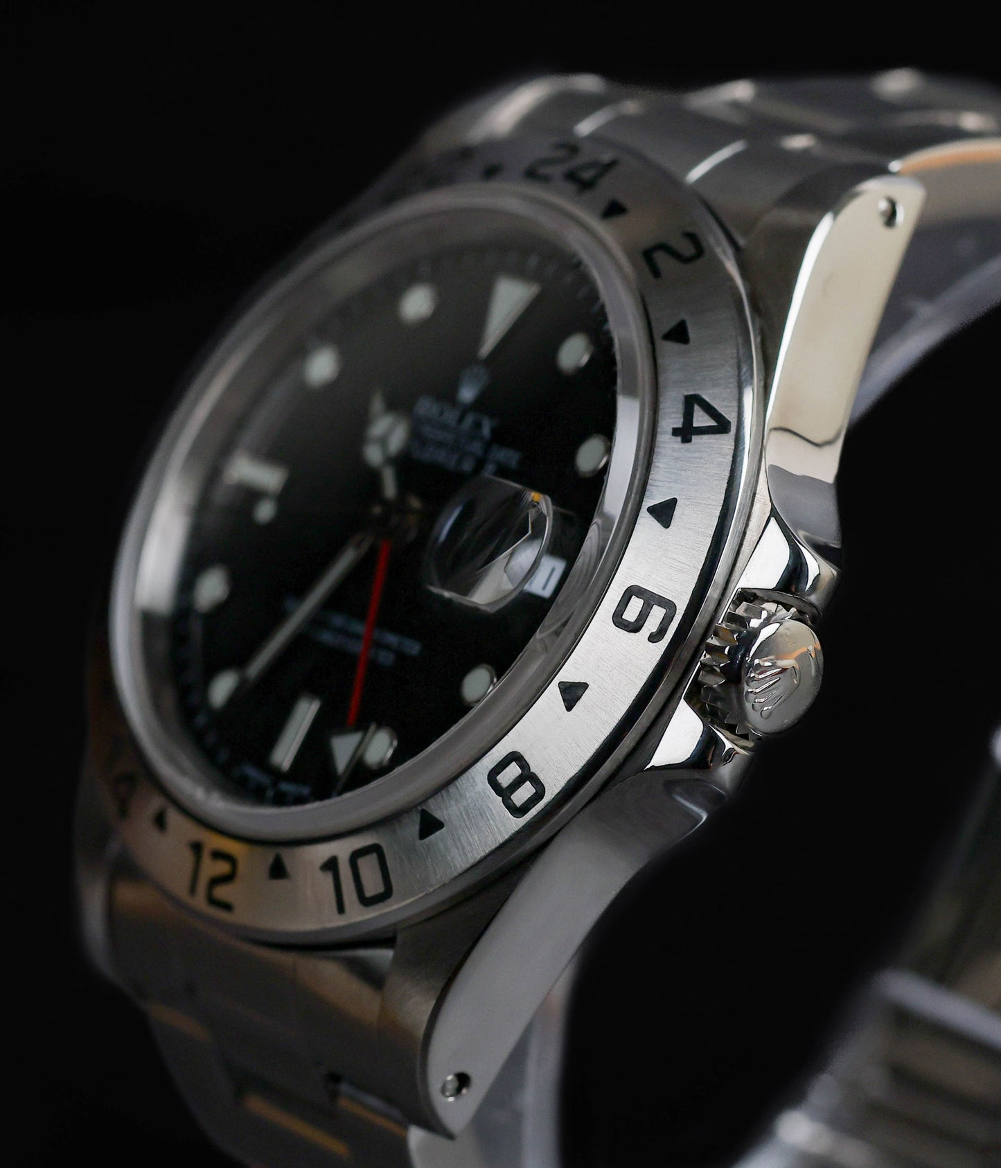 Vintage Rolex Explorer 40MM Black Dial 16570 1991 | Crown Vintage Watches