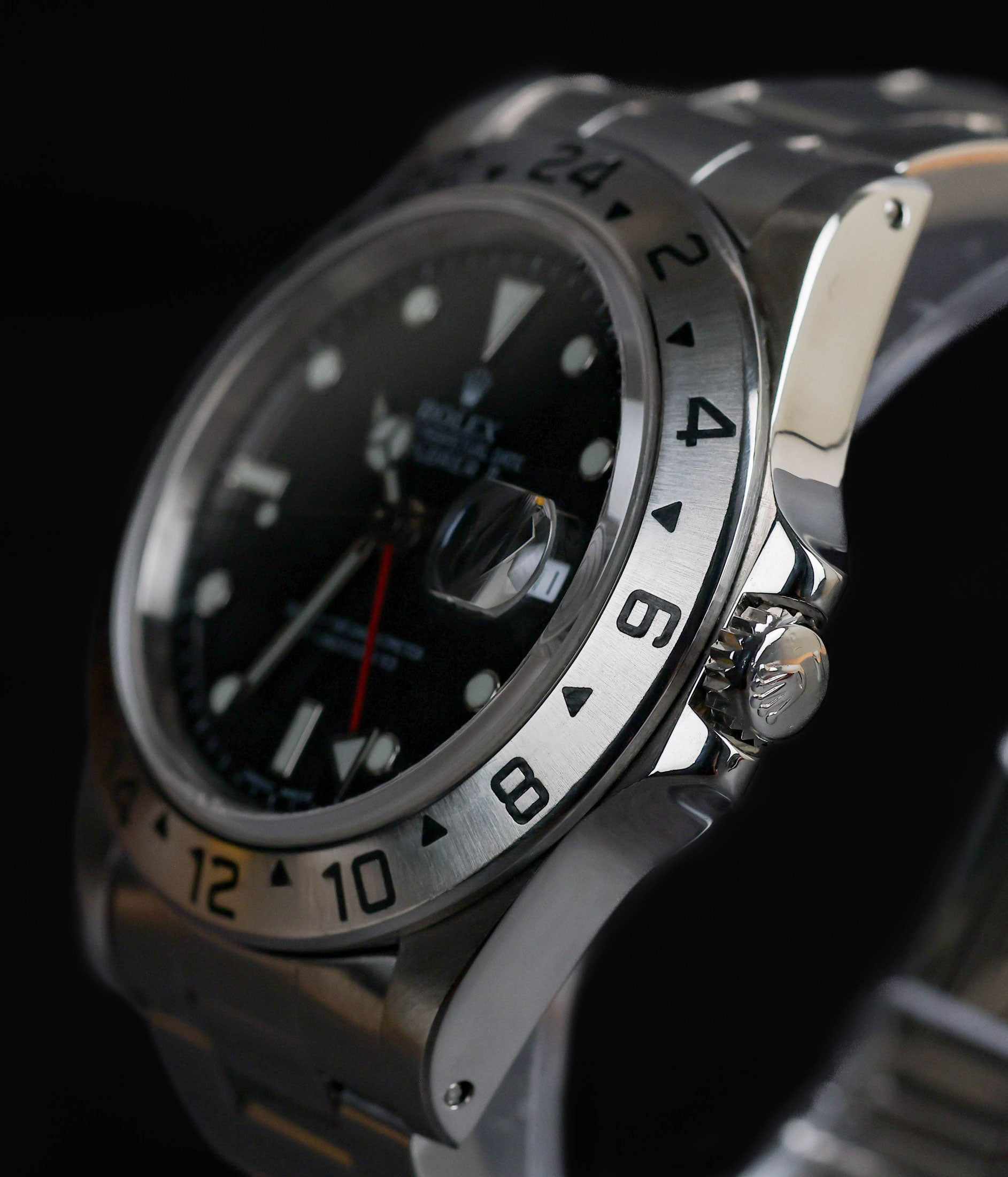 Vintage Rolex Explorer 40MM Black Dial 16570 1991 | Crown Vintage Watches