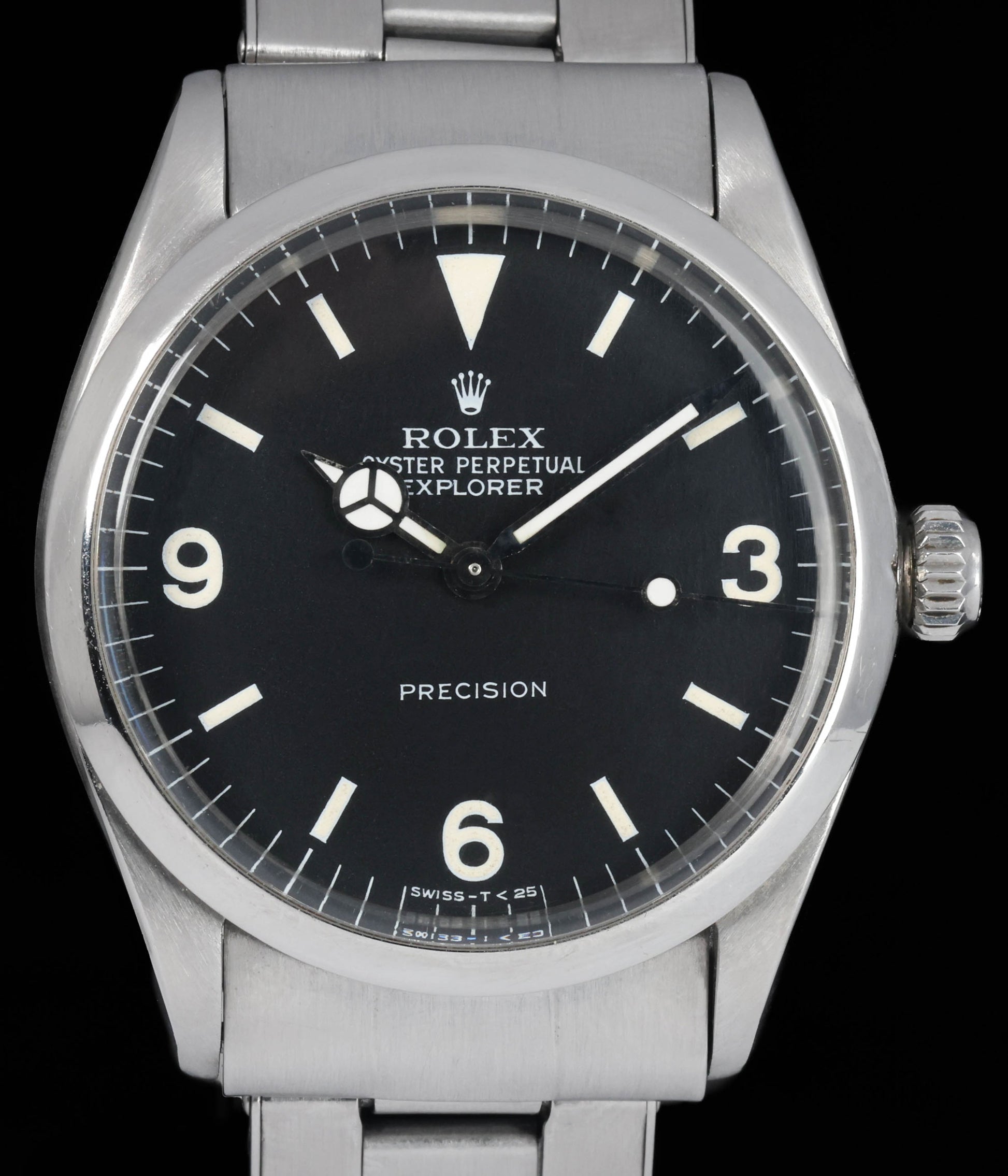 Pre-owned vintage Rolex Explorer 5500 34mm 1960s | Crown Vintage Watches