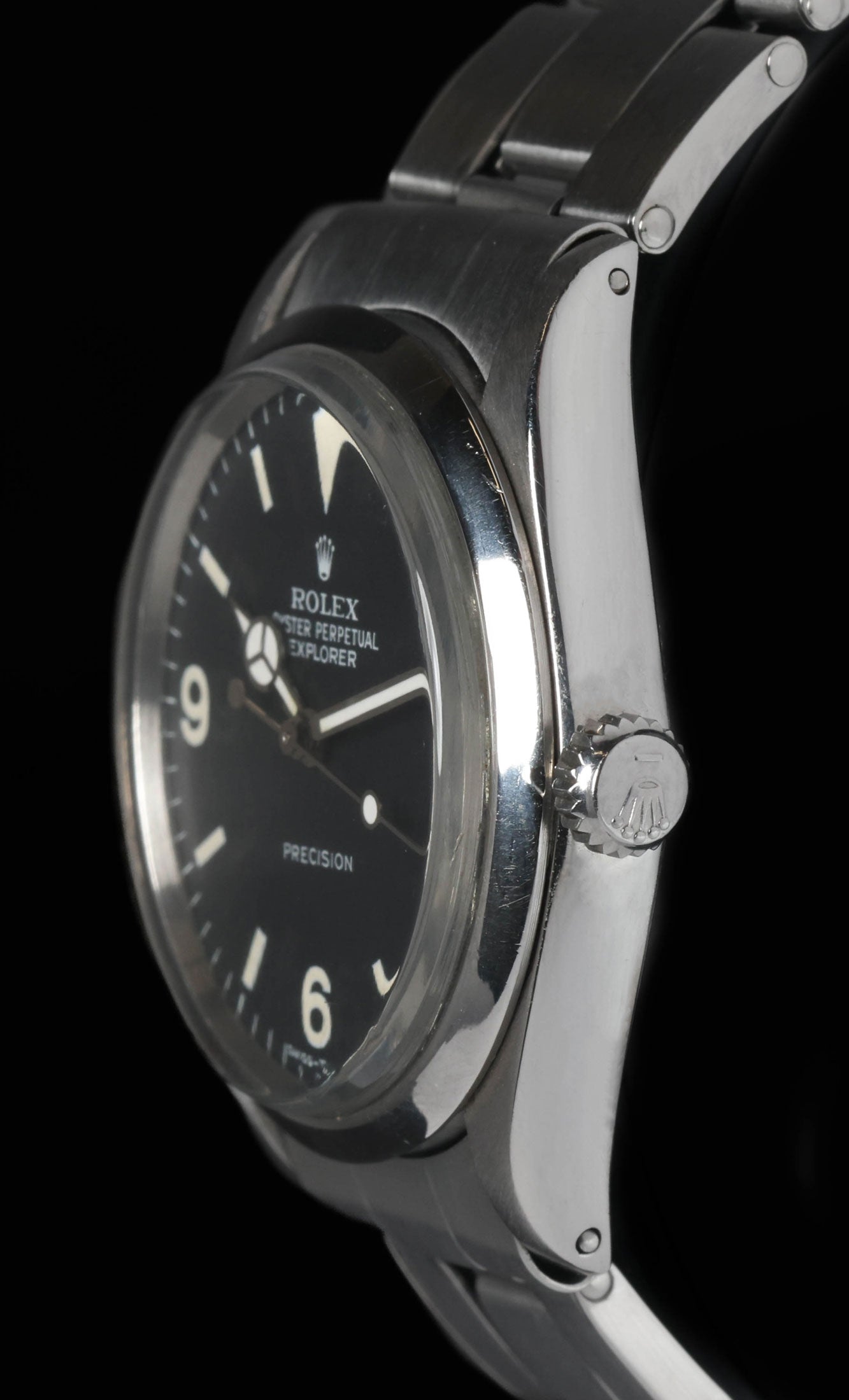 Pre-owned vintage Rolex Explorer 5500 34mm 1960s | Crown Vintage Watches
