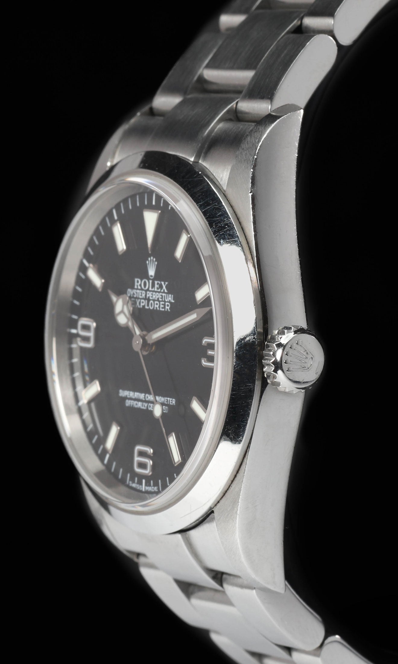 Pre-owned vintage Rolex Explorer I 114270 36mm 2004 | Crown Vintage Watches