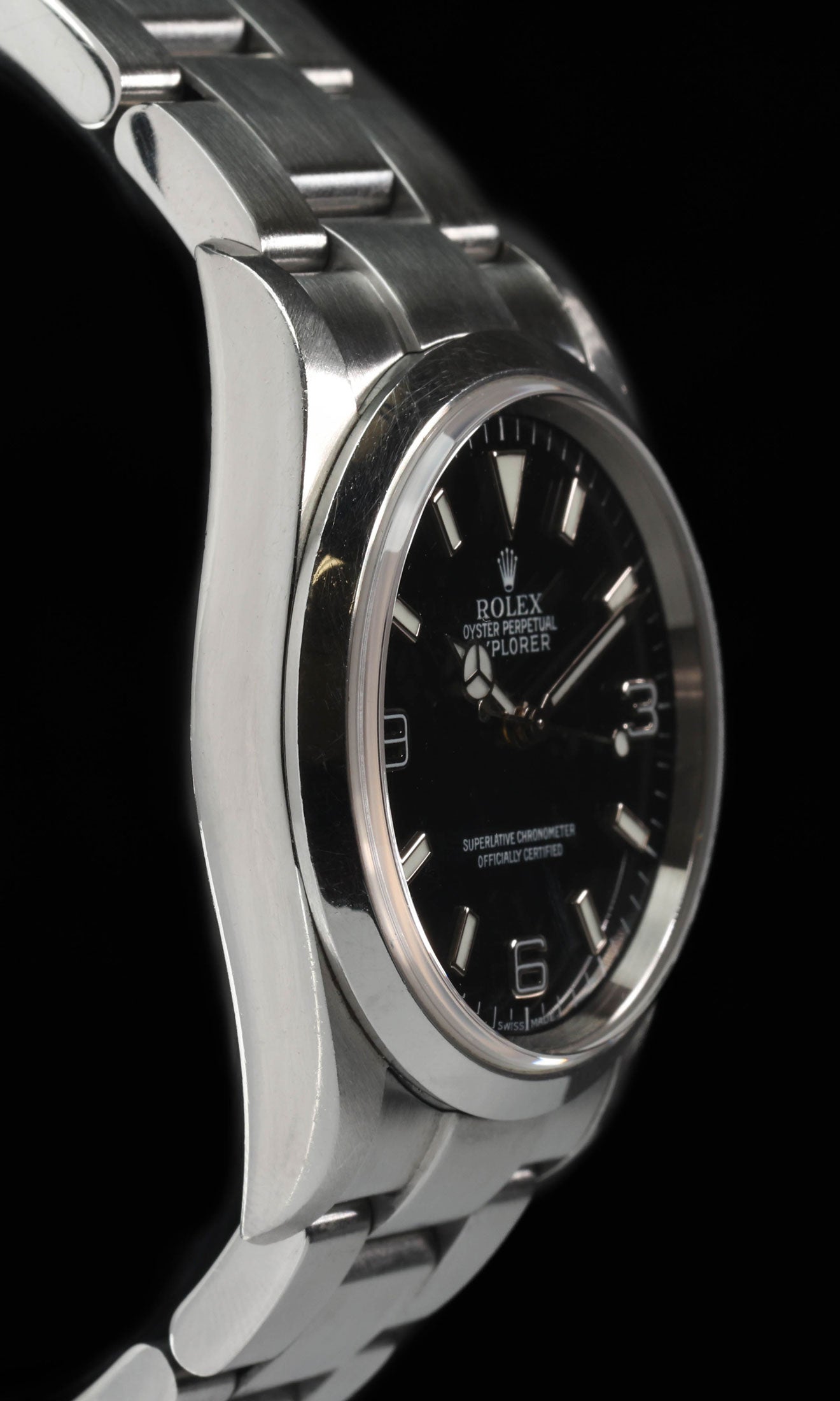 Pre-owned vintage Rolex Explorer I 114270 36mm 2004 | Crown Vintage Watches