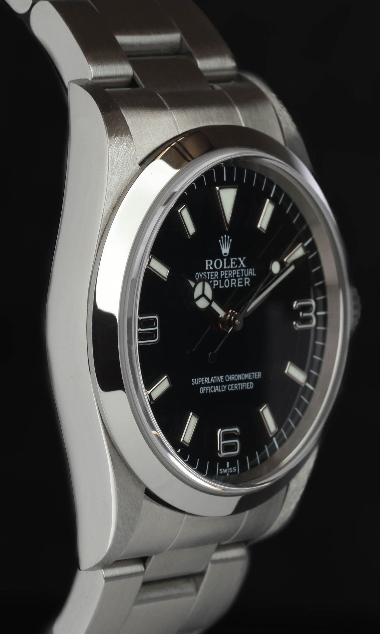 Pre-owned vintage Rolex Explorer I 14270 36MM 1999 | Box & Papers | Crown Vintage Watches