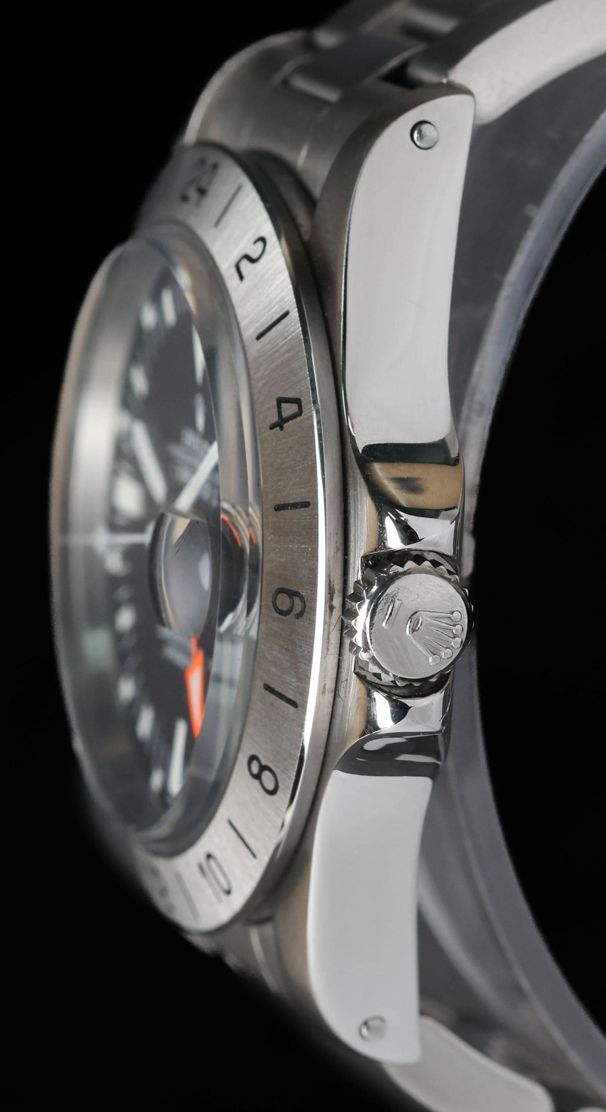 Pre-owned vintage Rolex Explorer II 1655 40MM 1978 Box & Papers | Crown Vintage Watches