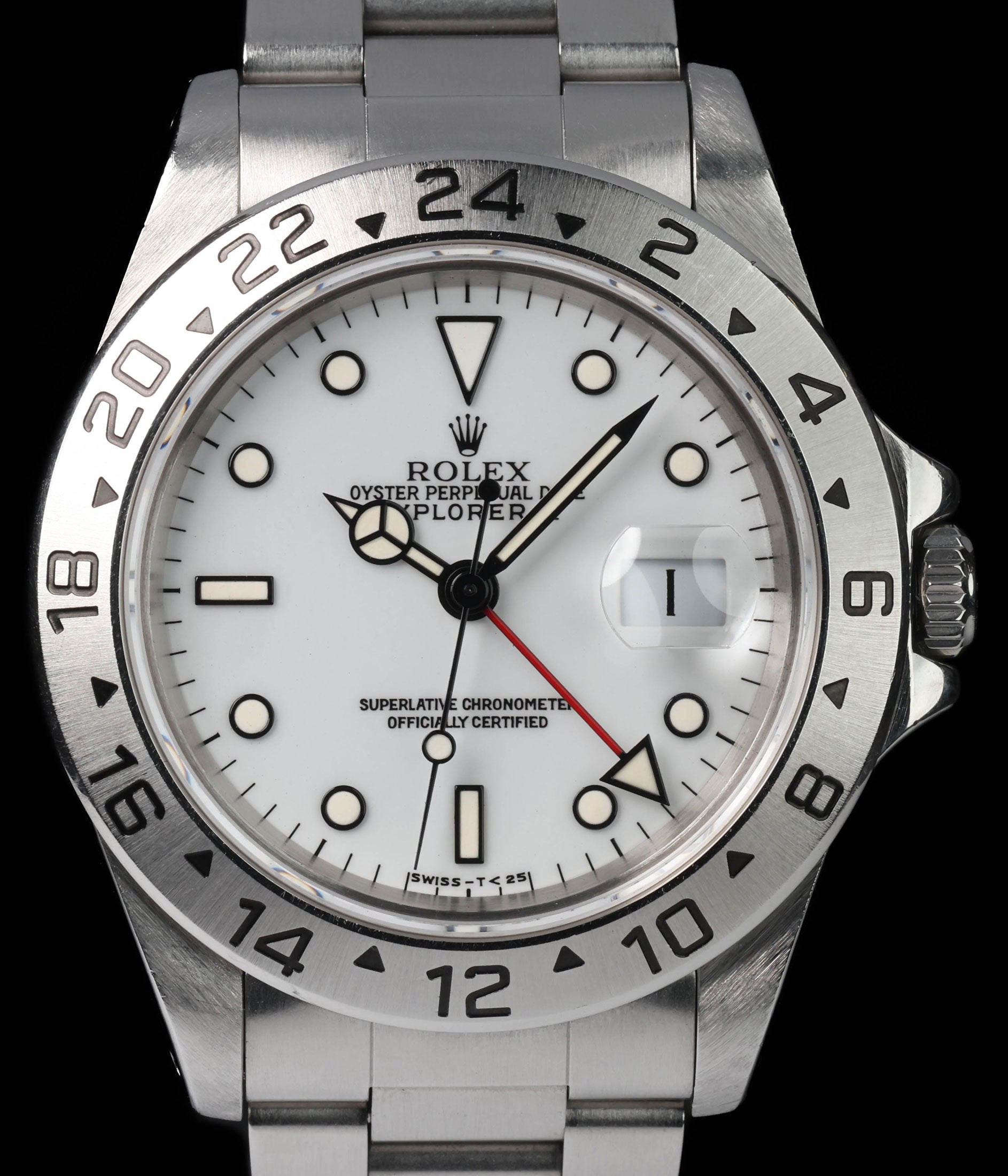 Pre-owned vintage Rolex Explorer II 16570 ‘Polar' 40MM 1997 | Crown Vintage Watches