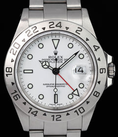 Rolex Explorer II 16570 'Polar Dial'  40mm 2000 Box, Papers & Full Service History