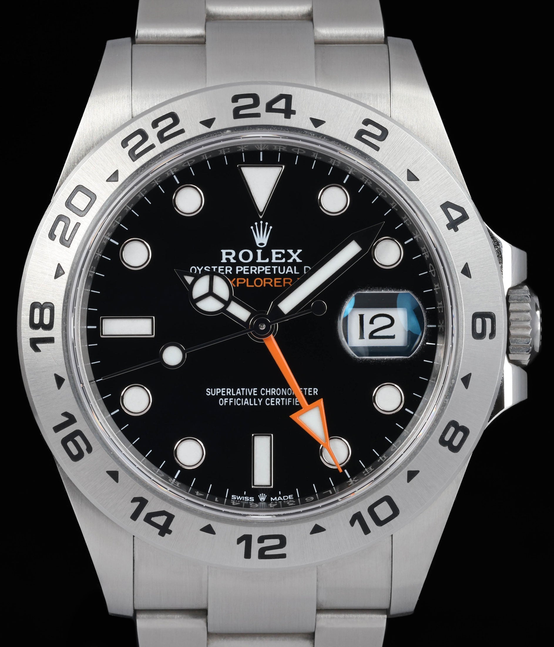 Pre-owned vintage Rolex Explorer II 226570 42mm 2024 Full Set | Crown Vintage Watches