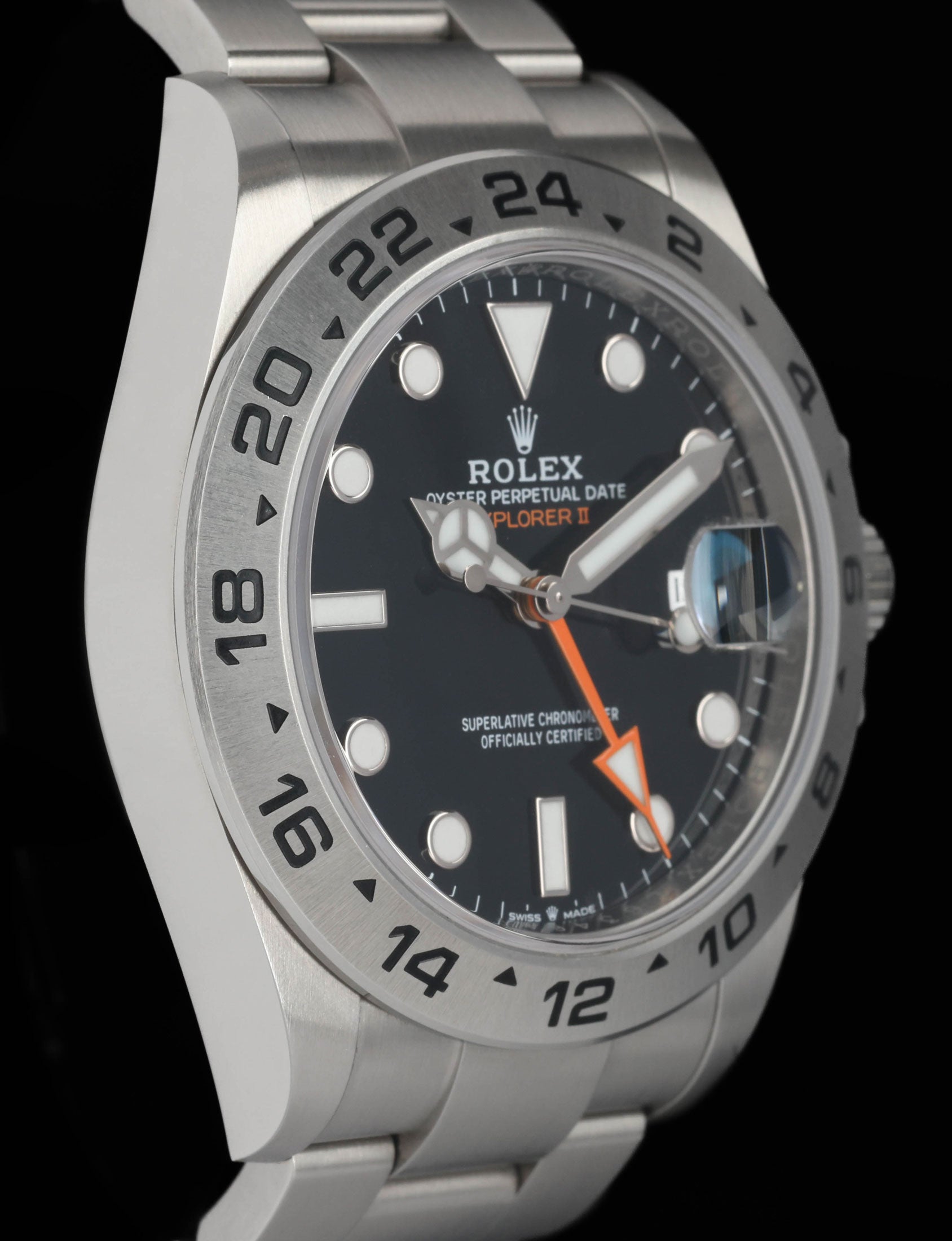 Pre-owned vintage Rolex Explorer II 226570 42mm 2024 Full Set | Crown Vintage Watches