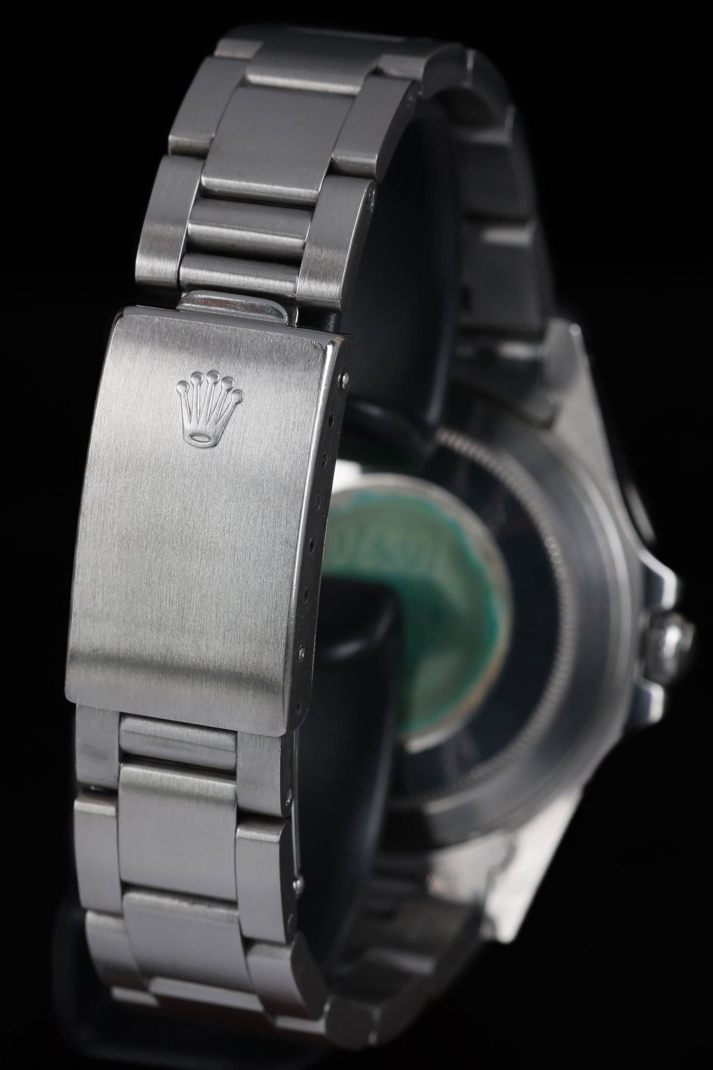 Pre-owned vintage Rolex Explorer II 40MM 16570 Black Dial Tritium 1995 | Crown Vintage Watches