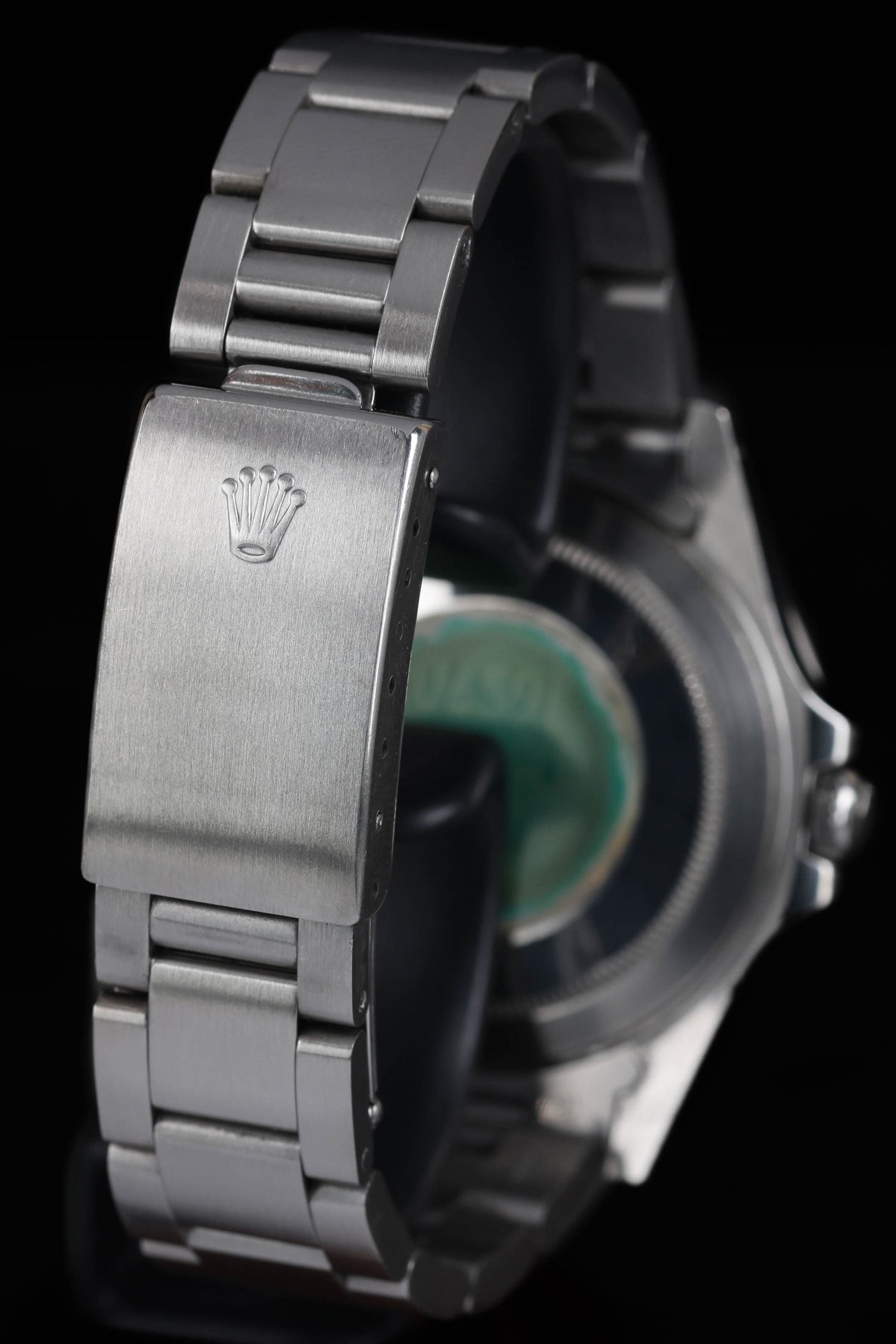Pre-owned vintage Rolex Explorer II 40MM 16570 Black Dial Tritium 1995 | Crown Vintage Watches