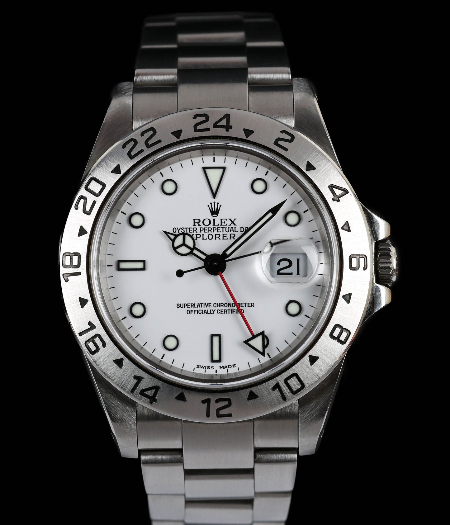Rolex Explorer II 40MM 'Swiss Made' 16570 | 2003 | Crown Vintage Watches