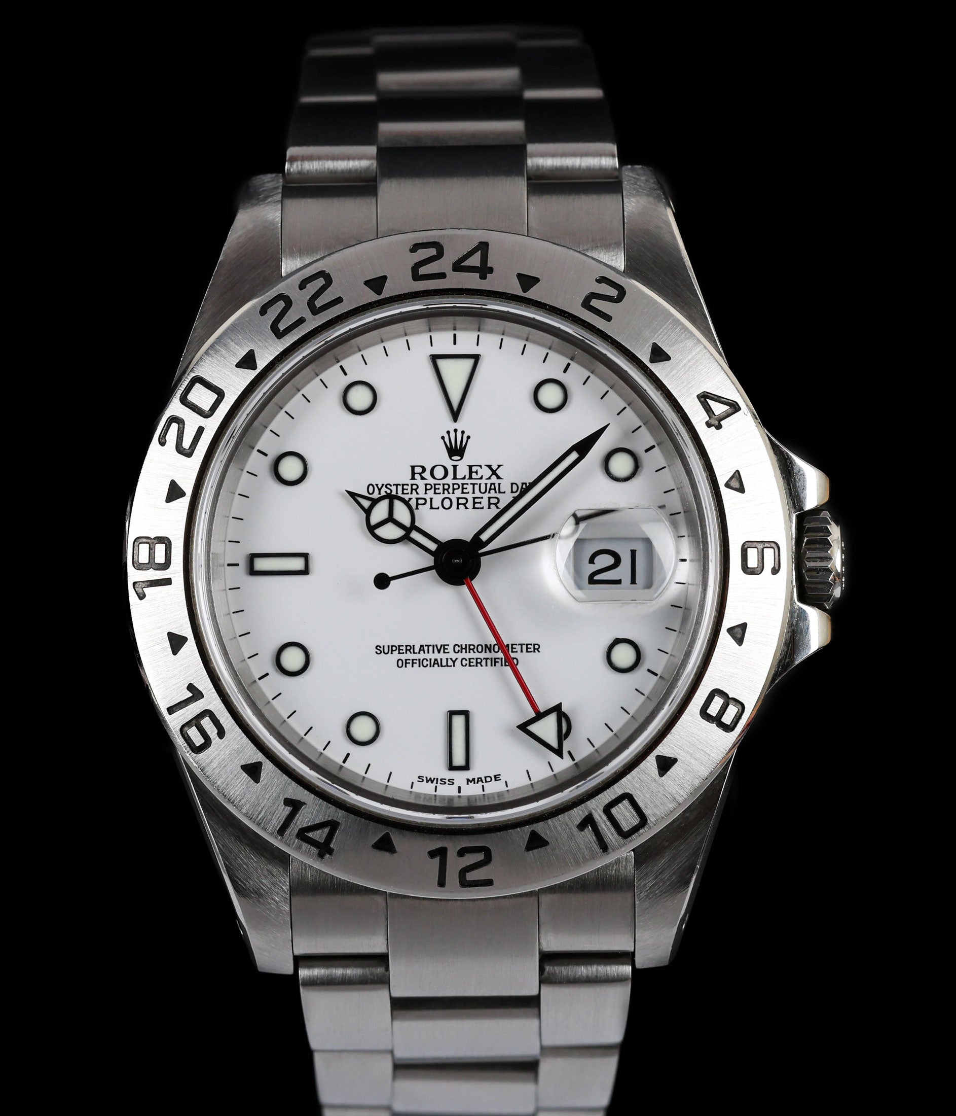 Rolex Explorer II 40MM 'Swiss Made' 16570 | 2003 | Crown Vintage Watches