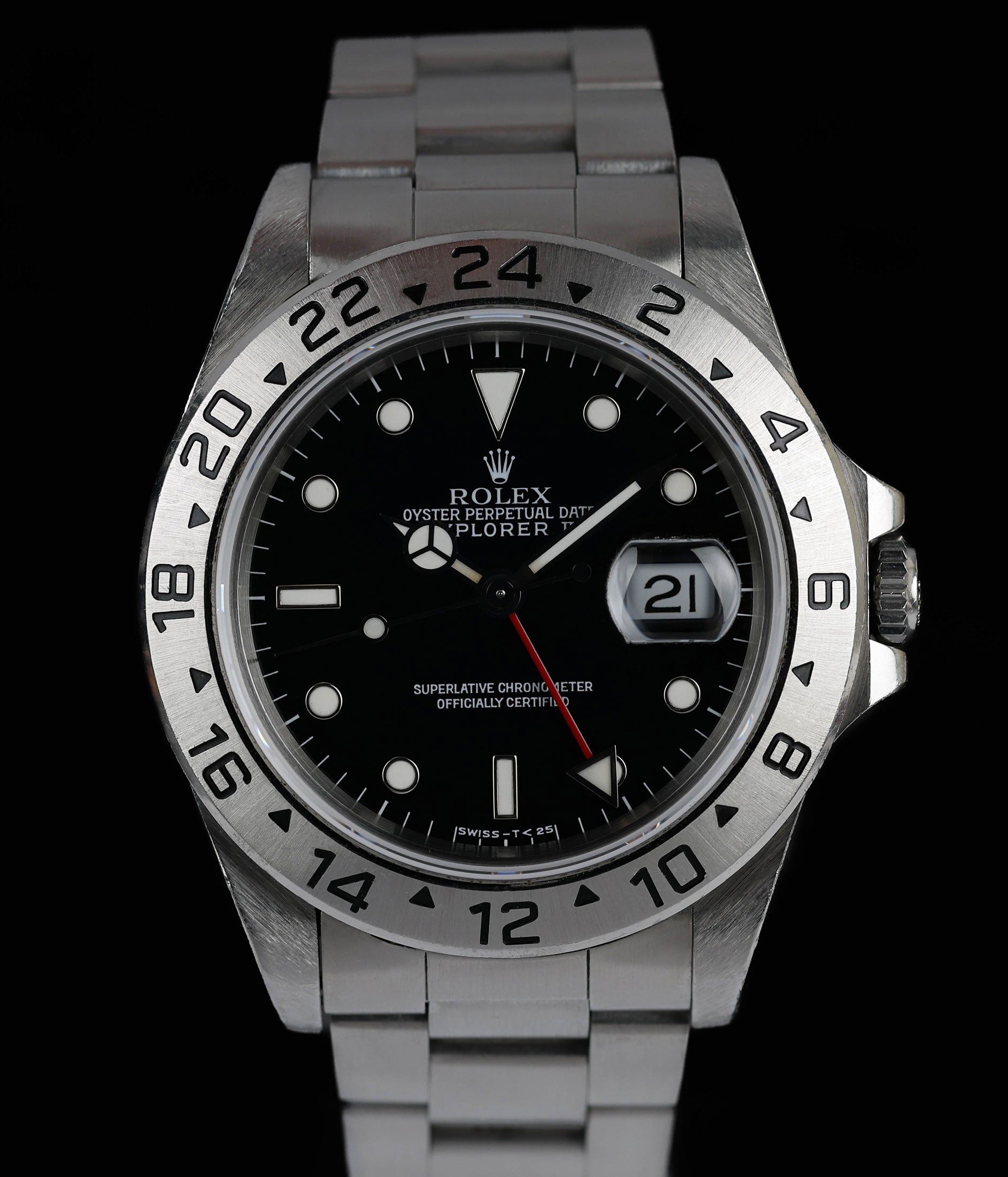 Rolex Explorer II 40MM Tritium 16570 1993 Crown Vintage Watches