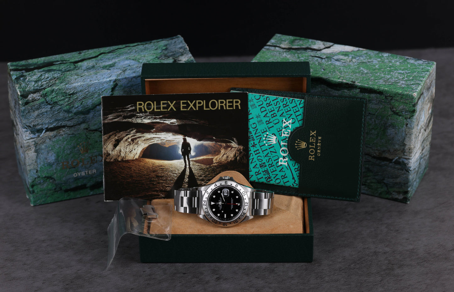 Rolex Explorer II 40MM Tritium 16570 1993 | Crown Vintage Watches
