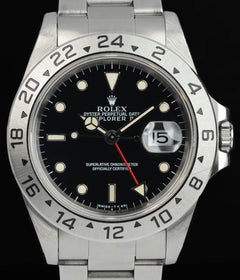 Rolex Explorer II 'Black' 16570 40mm 1997 Box and Papers