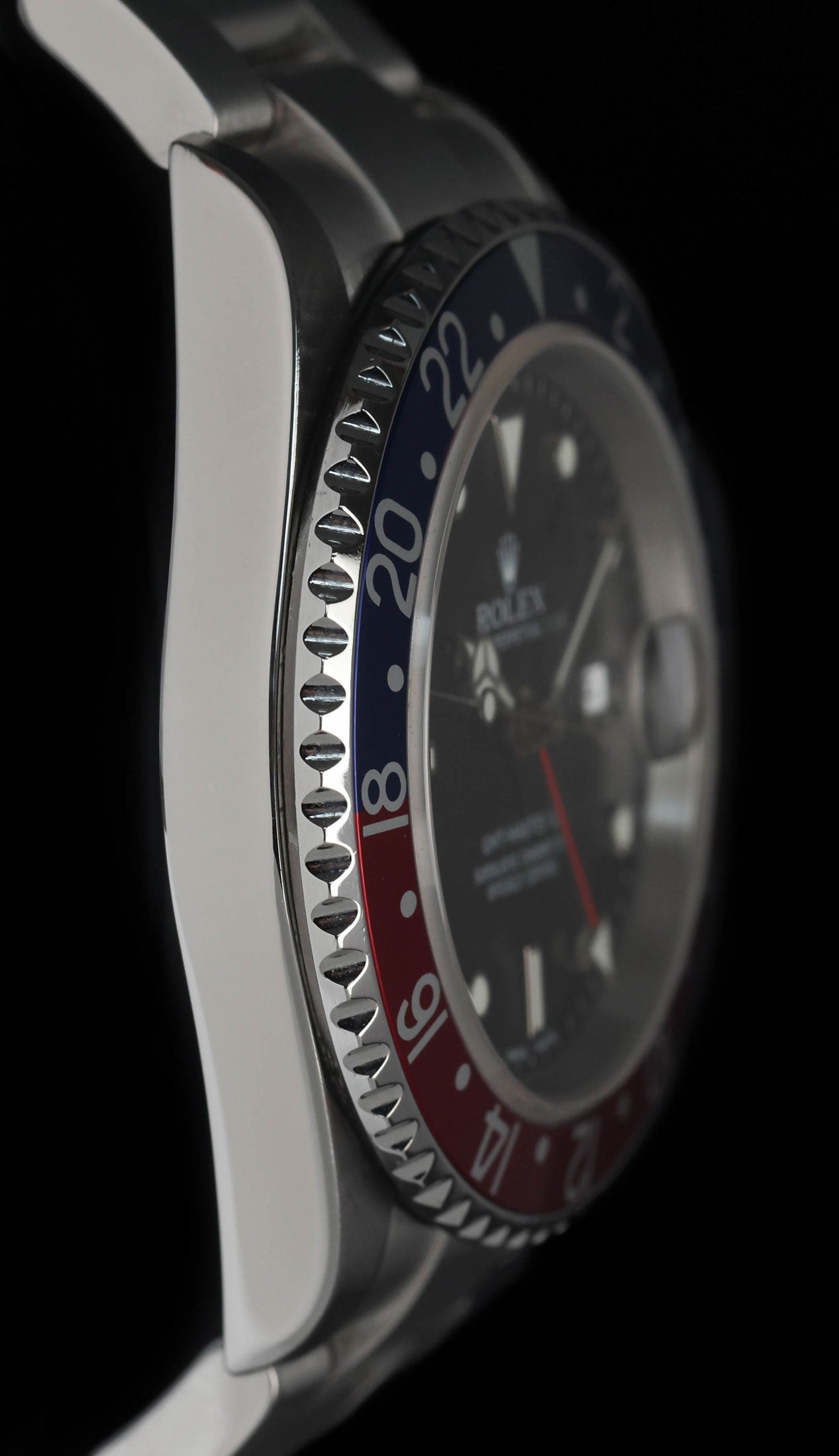 Pre-owned vintage Rolex GMT Master II 16710 T 40mm 'Pepsi' 2003 | Crown Vintage Watches