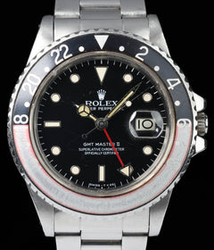 Rolex GMT Master II 16760 'Fat Lady' Spider Dial 40MM 1984