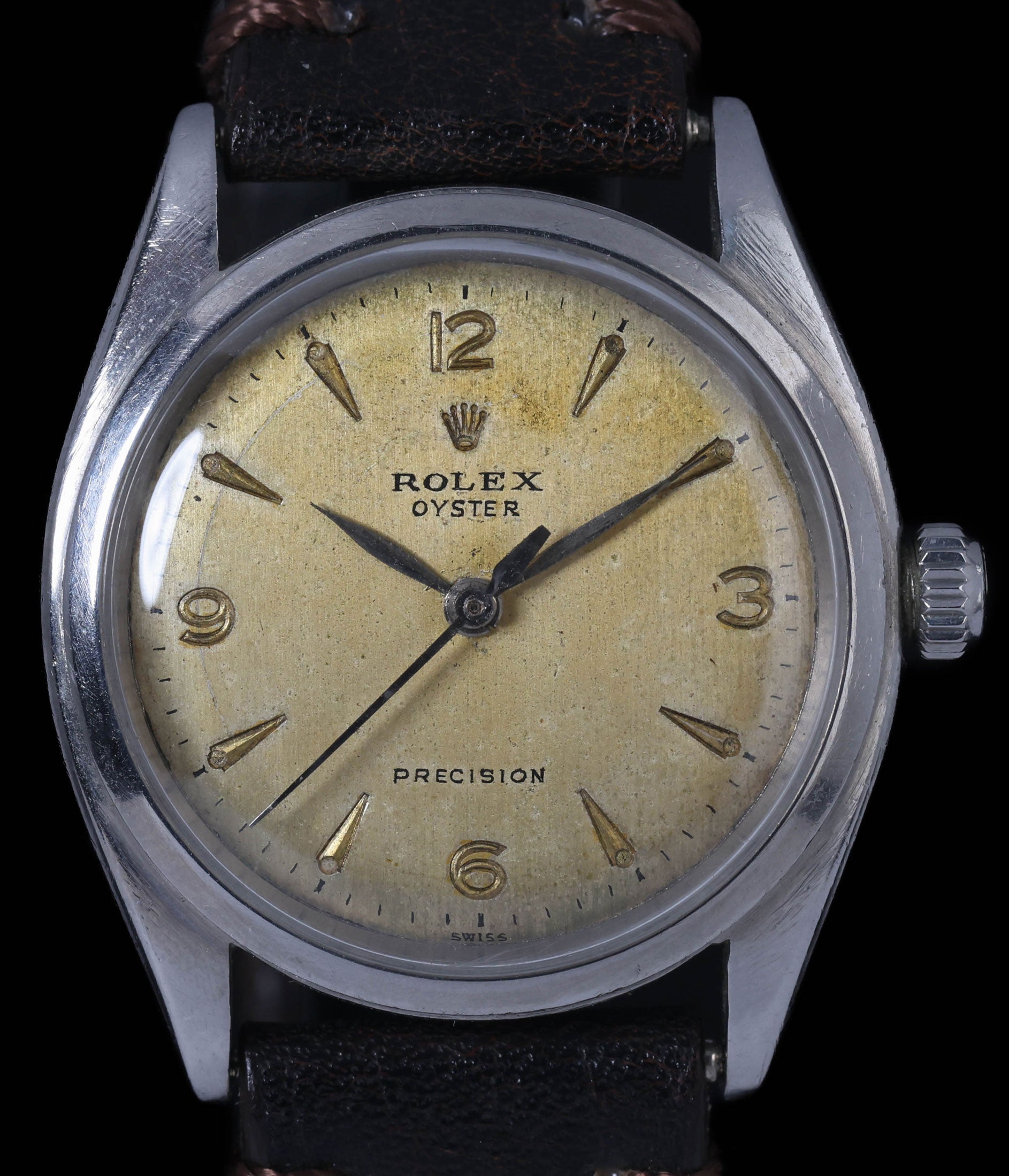 Rolex Oyster 6022 34MM 1959 Crown Vintage Watches