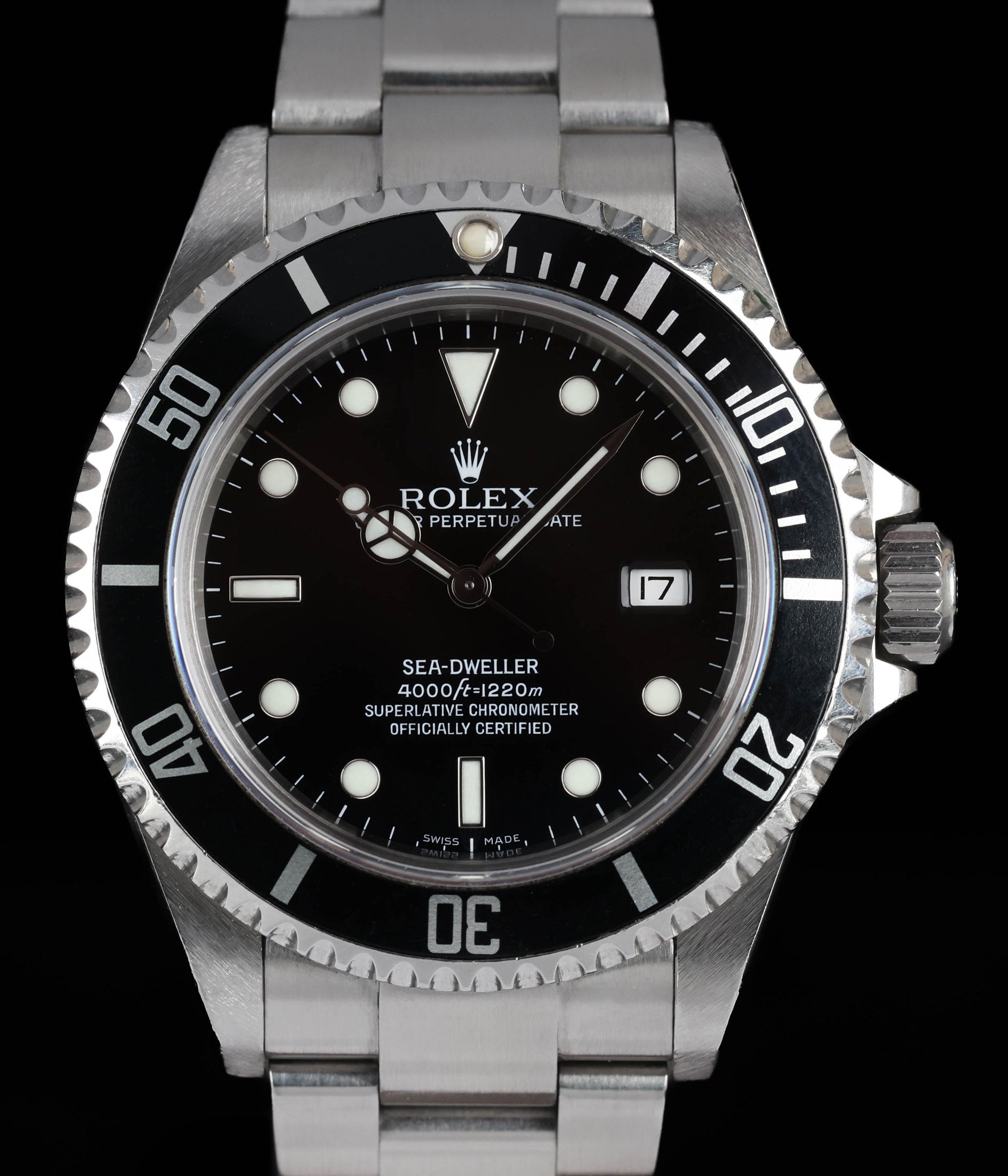 Rolex Sea Dweller 40MM 'Swiss Made' 16600 2007 | Crown Vintage Watches