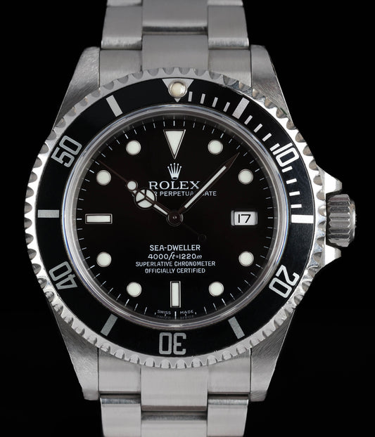 Rolex Sea Dweller 40MM 'Swiss Made' 16600 2007 | Crown Vintage Watches