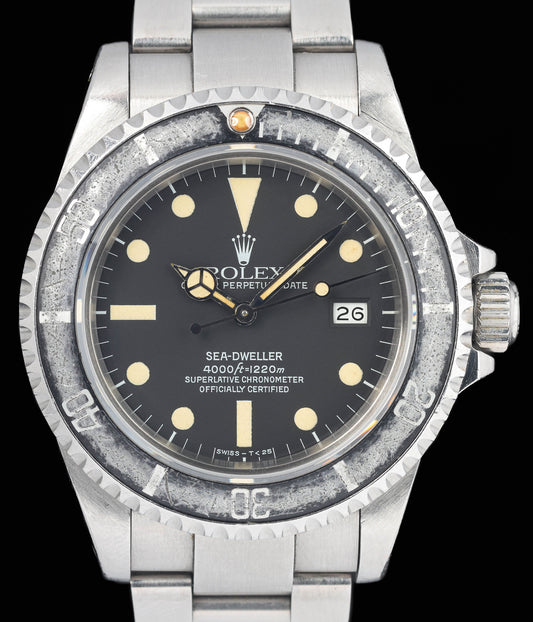 Preowned vintage Rolex Seadweller 16660 MK2 'Matte' 40MM 1984 | Crown Vintage Watches