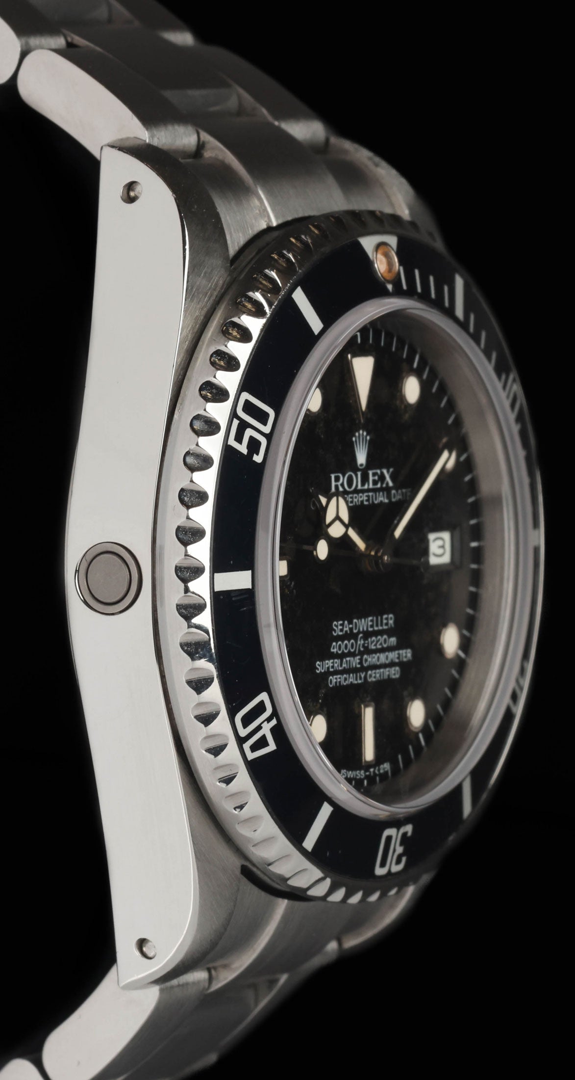Pre-owned Rolex Seadweller 40MM 'Tropical Stardust' 16660 1984 | Crown Vintage Watches