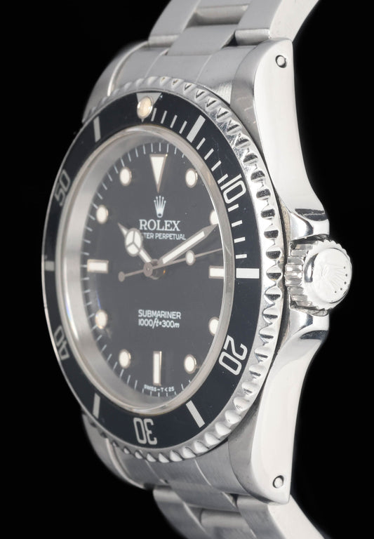 Preowned vintage Rolex Submariner 14060 40mm 1996 | Crown Vintage Watches