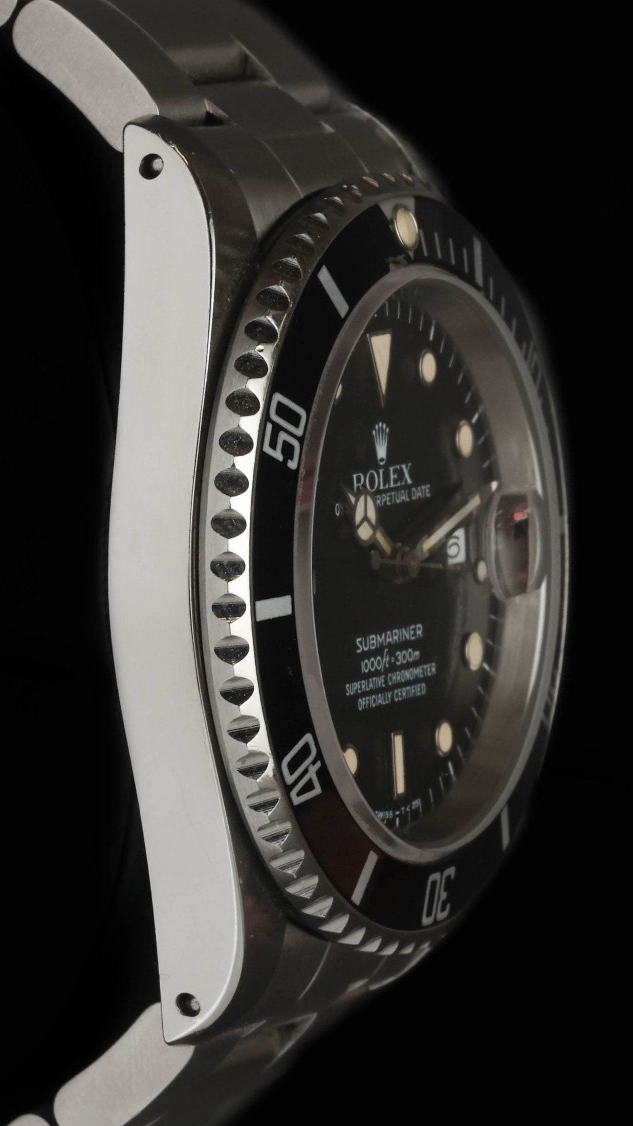 Pre-owned vintage Rolex Submariner 16610 40MM 1989 | Crown Vintage Watches