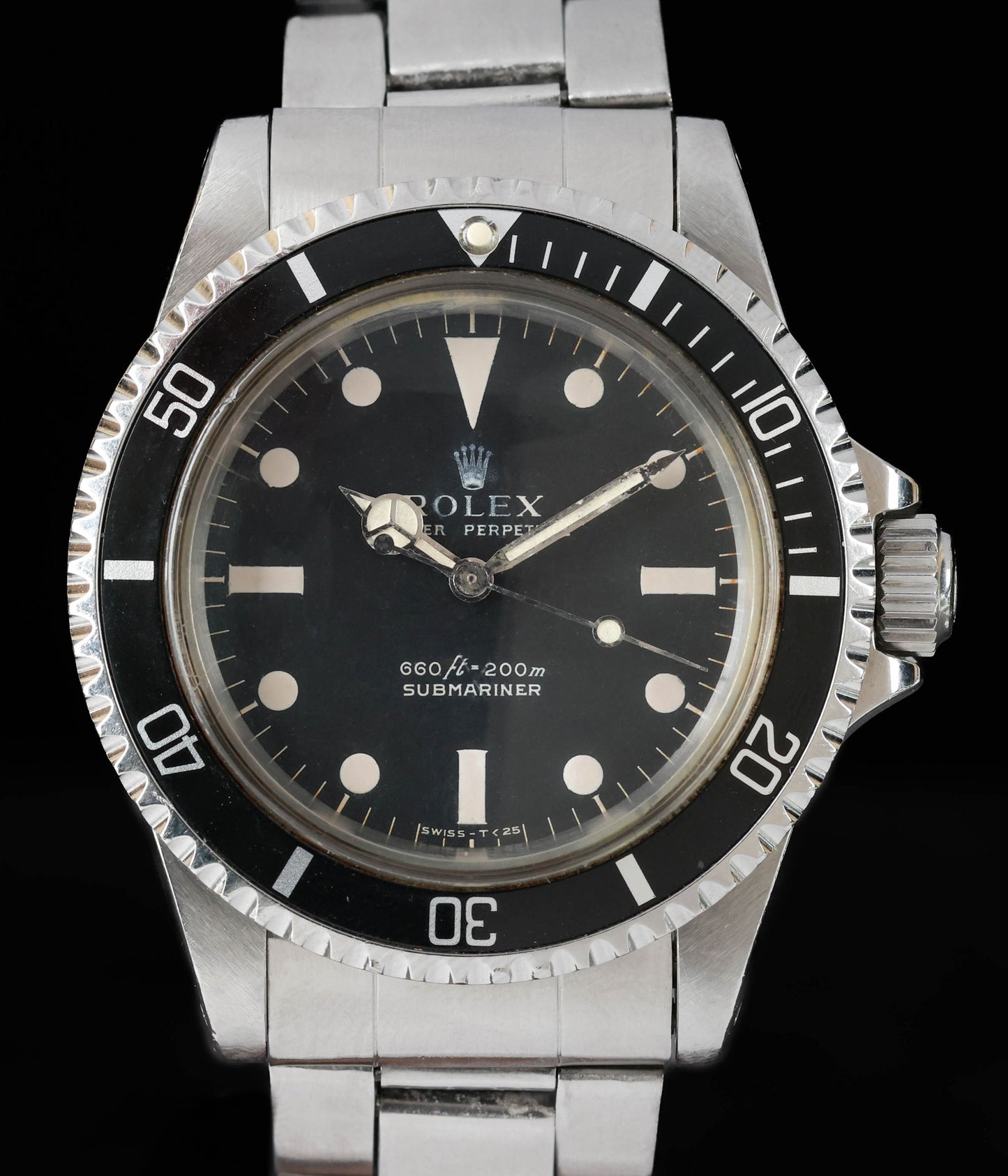 Pre-owned vintage Rolex Submariner 5513 40mm 1978 | Crown Vintage Watches