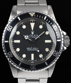 Rolex Submariner 5513 'Mark I Maxi Dial' 40mm 1978