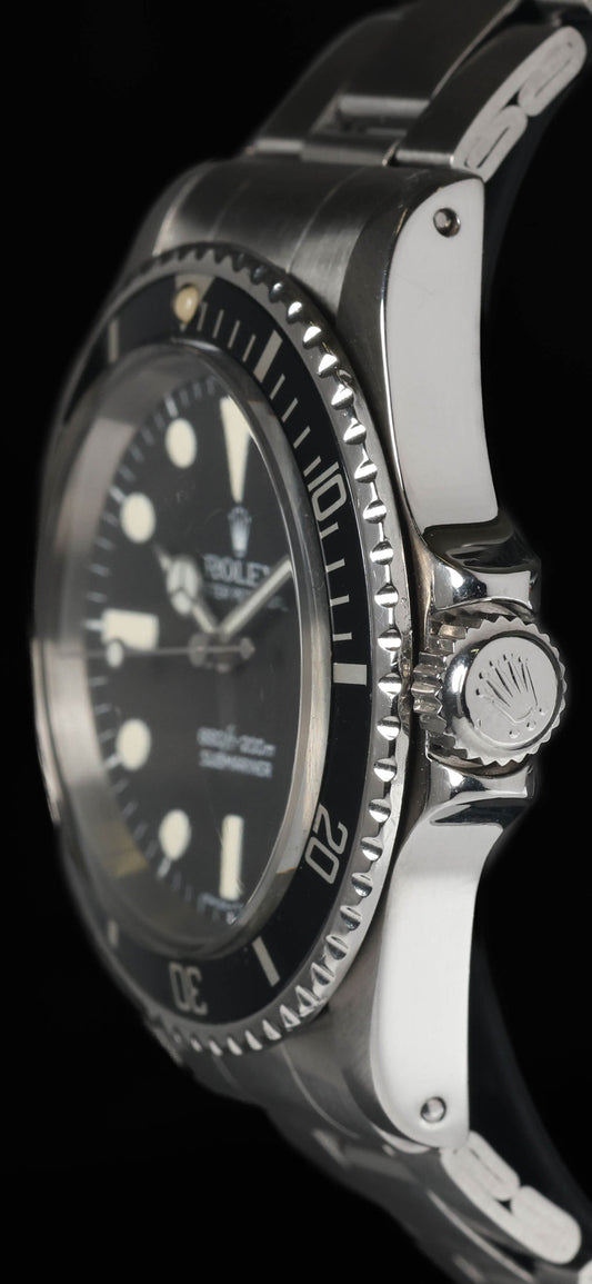 Pre-owned vintage Rolex Submariner 5513 'Mark I Maxi Dial' 40mm 1978 | Crown Vintage Watches