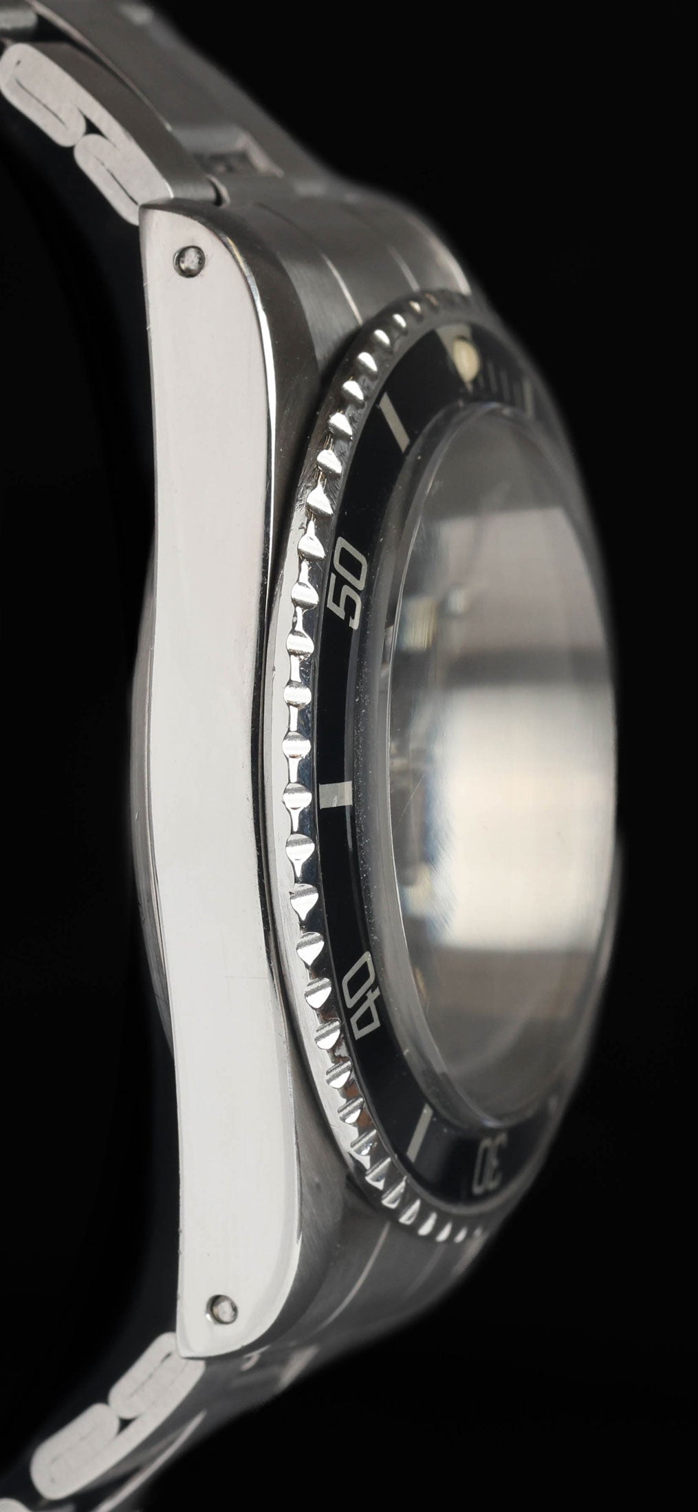 Pre-owned vintage Rolex Submariner 5513 'Mark I Maxi Dial' 40mm 1978 | Crown Vintage Watches