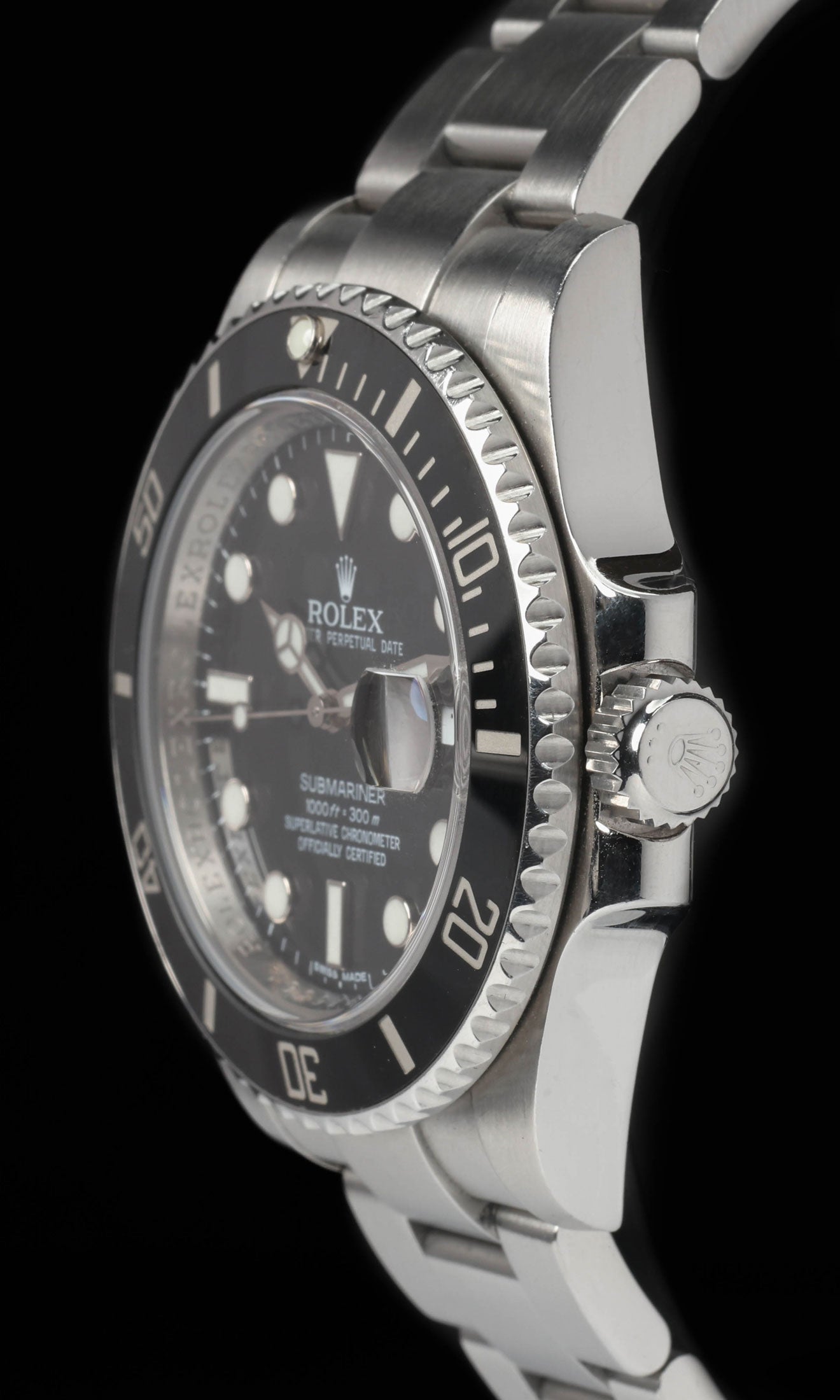 Pre-owned vintage Rolex Submariner Date 116610LN 40MM 2010 Box & Papers | Crown Vintage Watches
