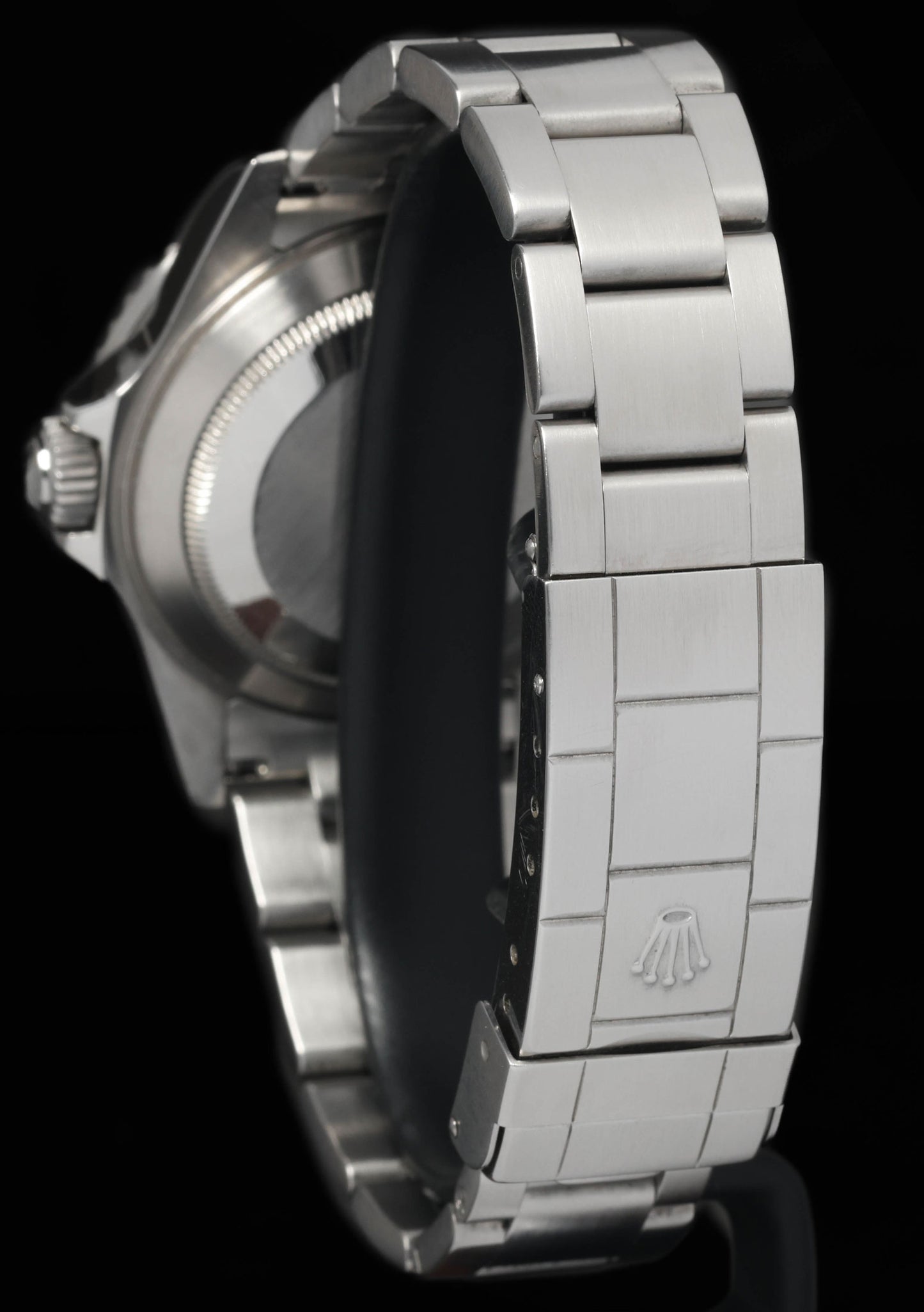 Pre-owned vintage Rolex Submariner Date 16610 ‘Engraved Rehaut’ 40mm 2008 | Crown Vintage Watches