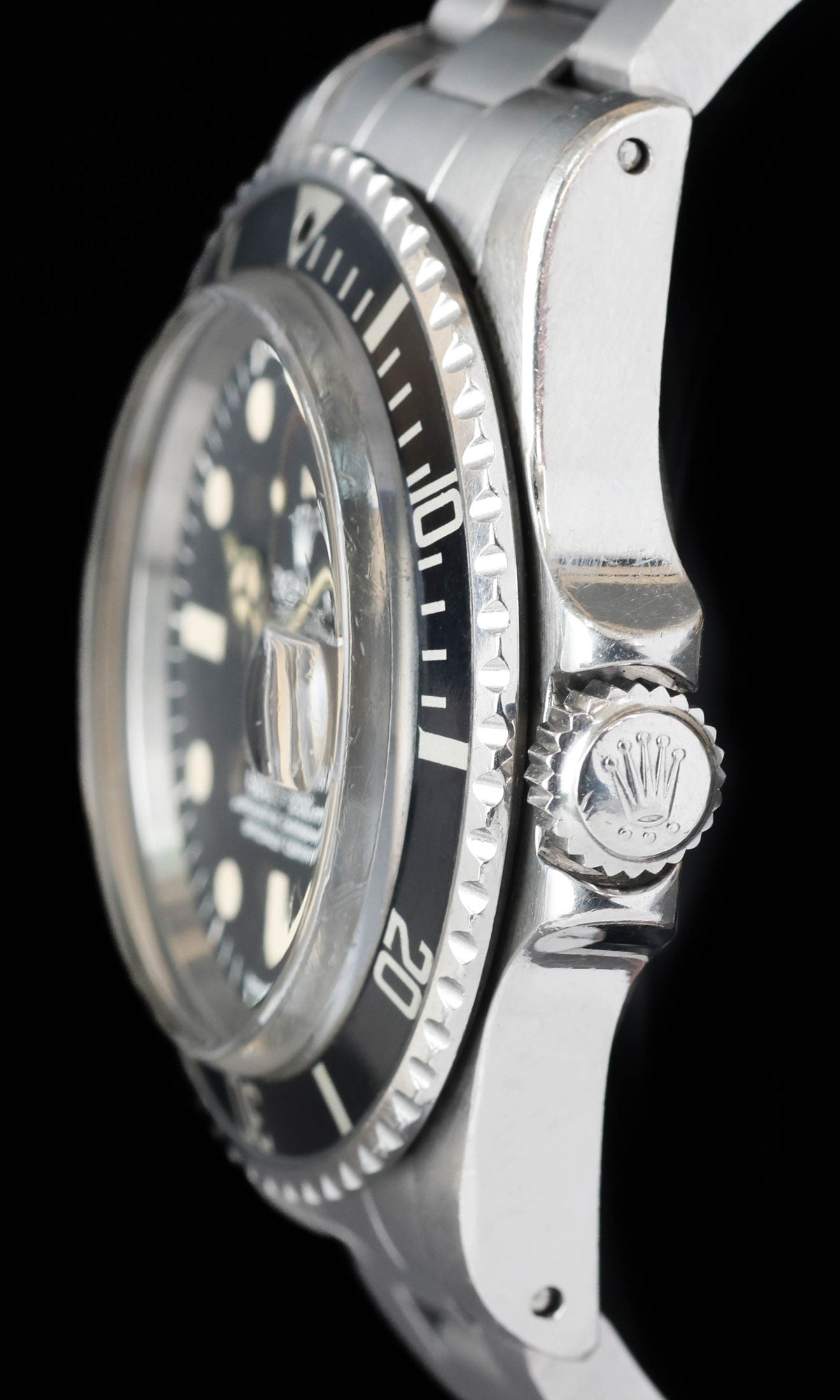 Pre-owned vintage Rolex Submariner Date 1680 40MM 1978 | Crown Vintage Watches