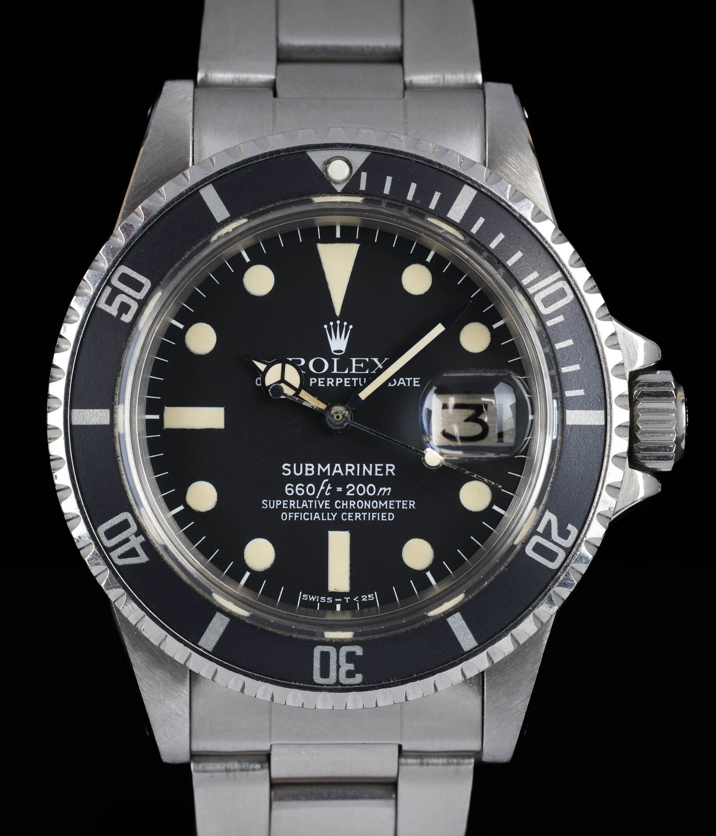Pre-owned vintage Rolex Submariner Date 1680 MK1 1978 | Crown Vintage Watches