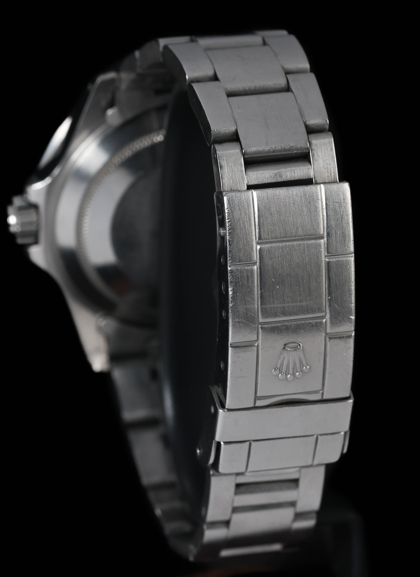 Pre-owned vintage Rolex Submariner Date 16800 'Stardust Dial' 40mm 1985 | Crown Vintage Watches