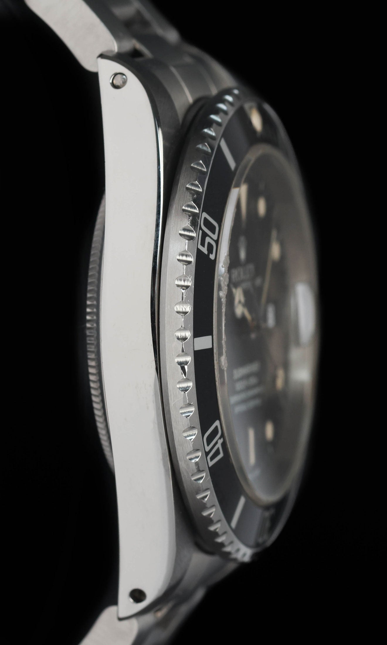 Pre-owned vintage Rolex Submariner Date 40MM 168000 | 1987 Watch & Box - Crown Vintage Watches