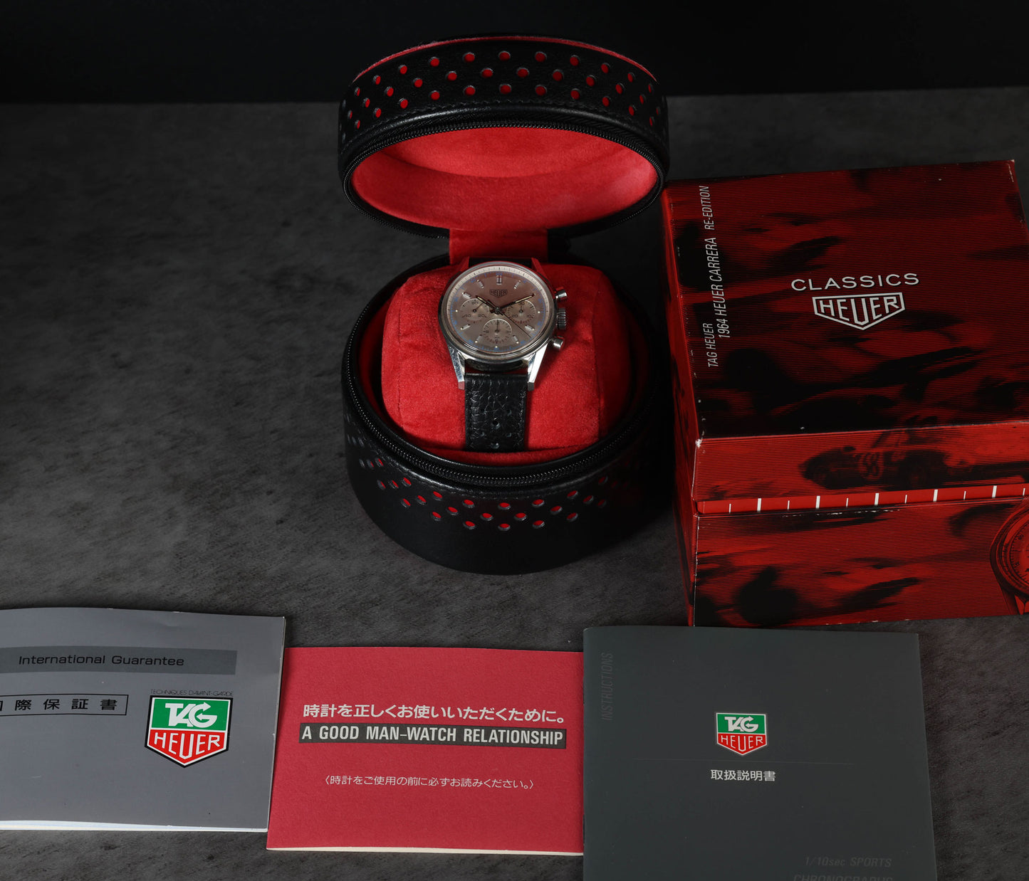 Pre-owned vintage Tag Heuer Carrera CS3110 1964 Reissue 36MM | Crown Vintage Watches