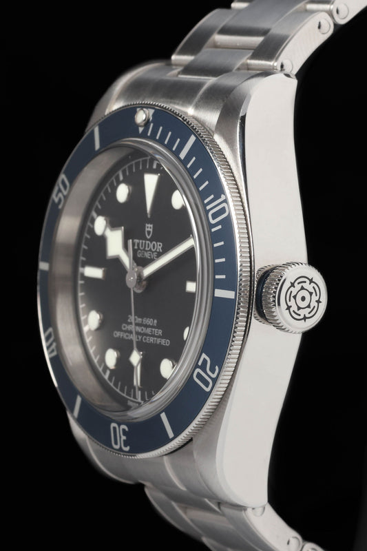 Preowned Tudor Black Bay Blue 79230B 41mm 2018 | Crown Vintage Watches