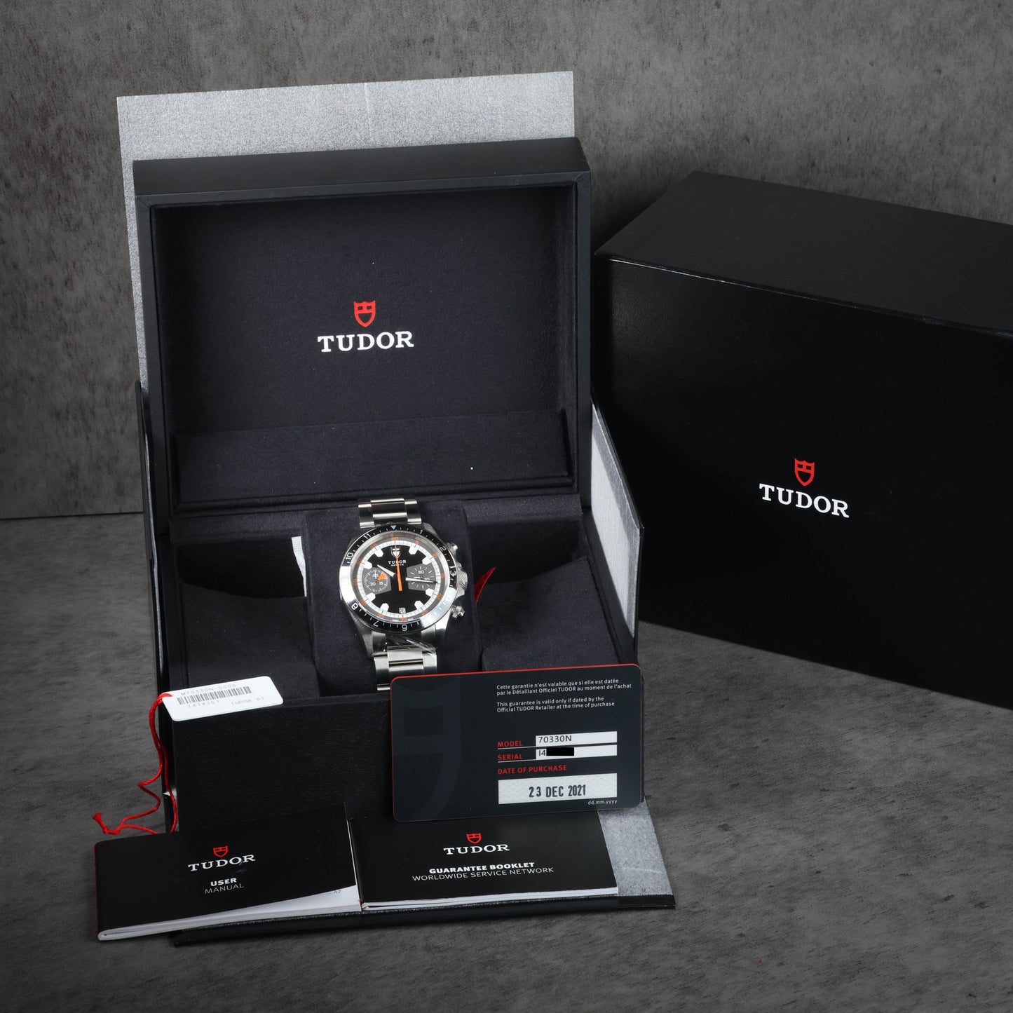 Tudor Heritage Chrono Monte Carlo 70330N 42MM NOS 2021 | Crown Vintage Watches