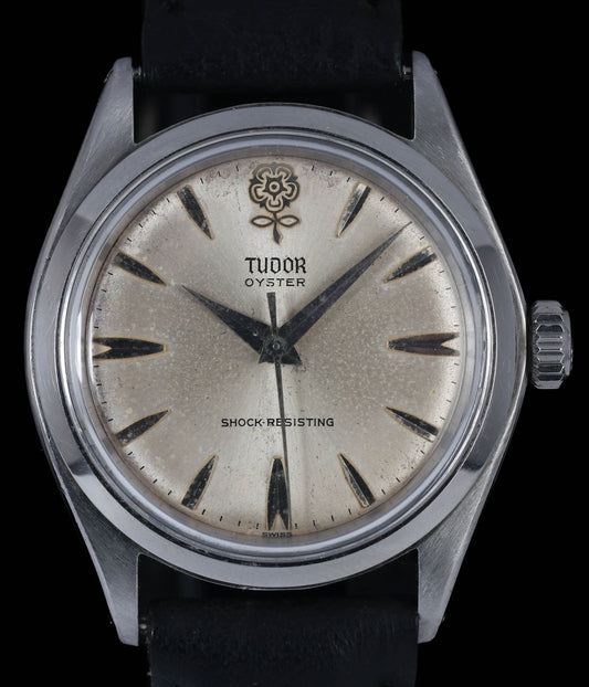 Pre-owned vintage Tudor Oyster Big Rose Reference 7934 34mm Circa 1960 | Crown Vintage Watches
