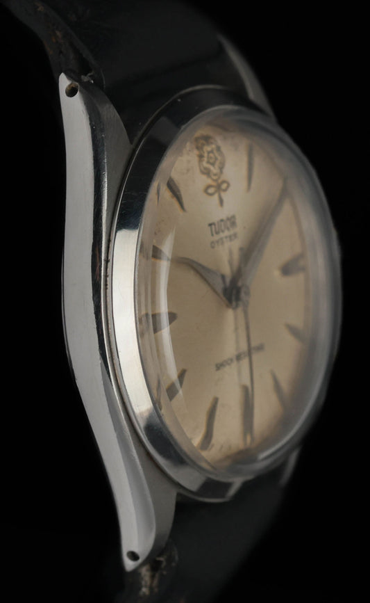 Pre-owned vintage Tudor Oyster Big Rose Reference 7934 34mm Circa 1960 | Crown Vintage Watches