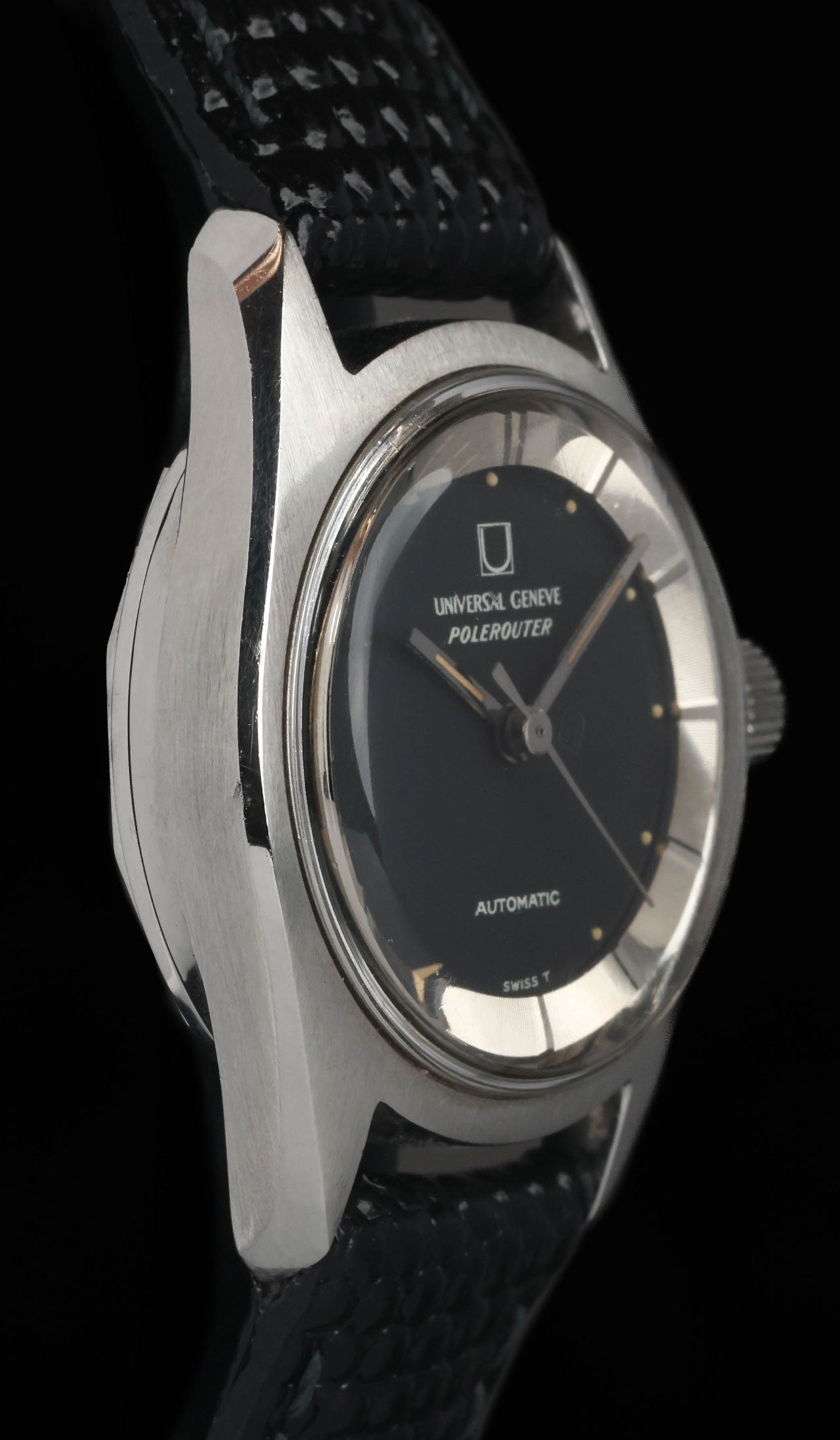 Pre-owned vintage Universal Geneve Polerouter 825603/05 26MM 1960s | Crown Vintage Watches