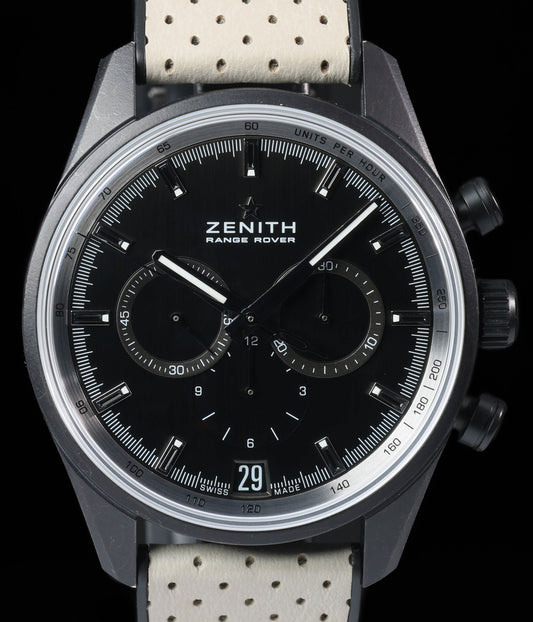 Pre-owned vintage Zenith El-Primero Range Rover 42MM Chronomaster 24.2040.400/27.R797 | Crown Vintage Watches