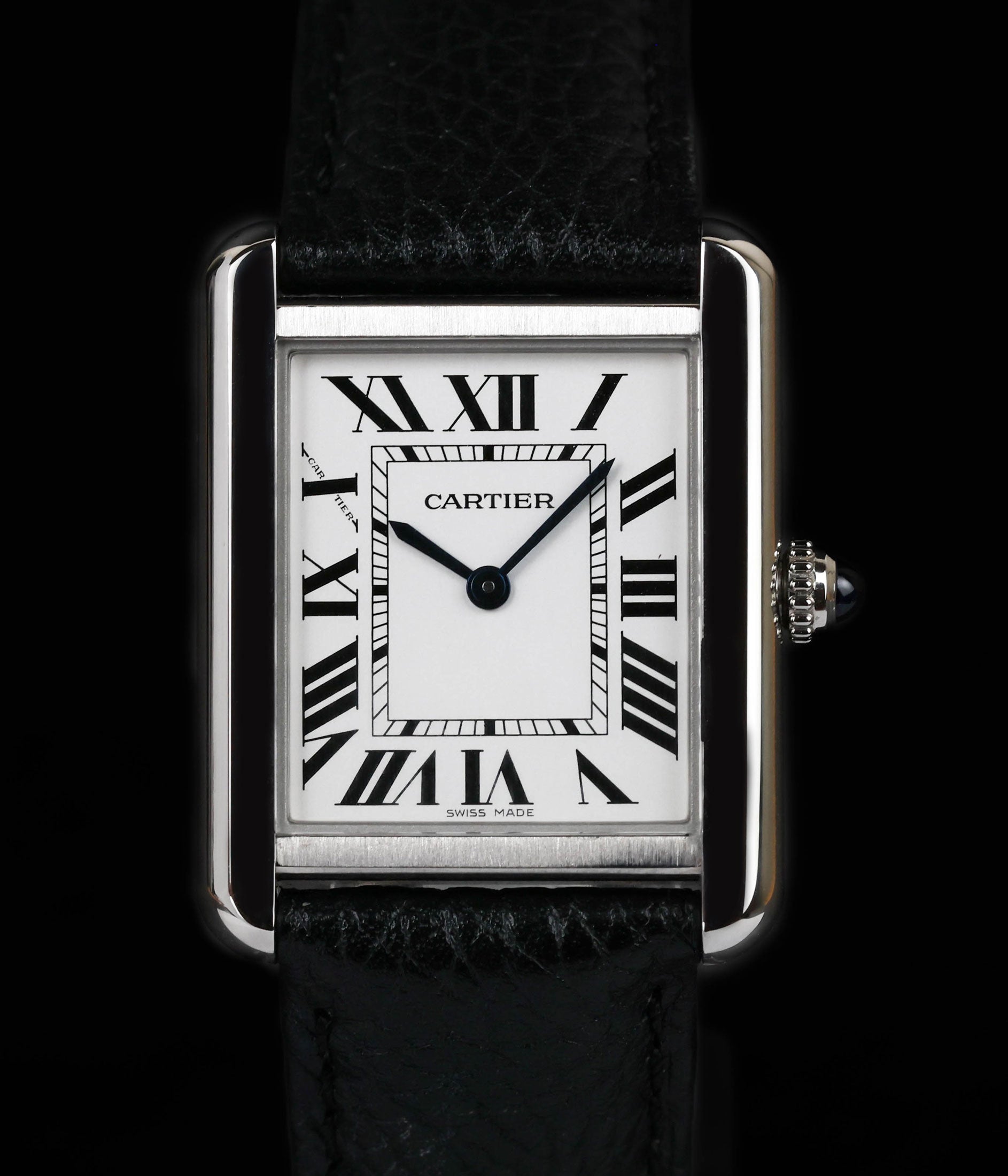 Cartier Tank Solo 31MM Silver Roman WSTA0030/3170 2016 Papers