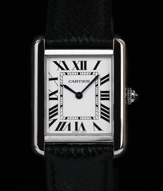Cartier Tank Solo 24MM Silver Roman WSTA0030/3170 | 2016 | Crown Vintage Watches